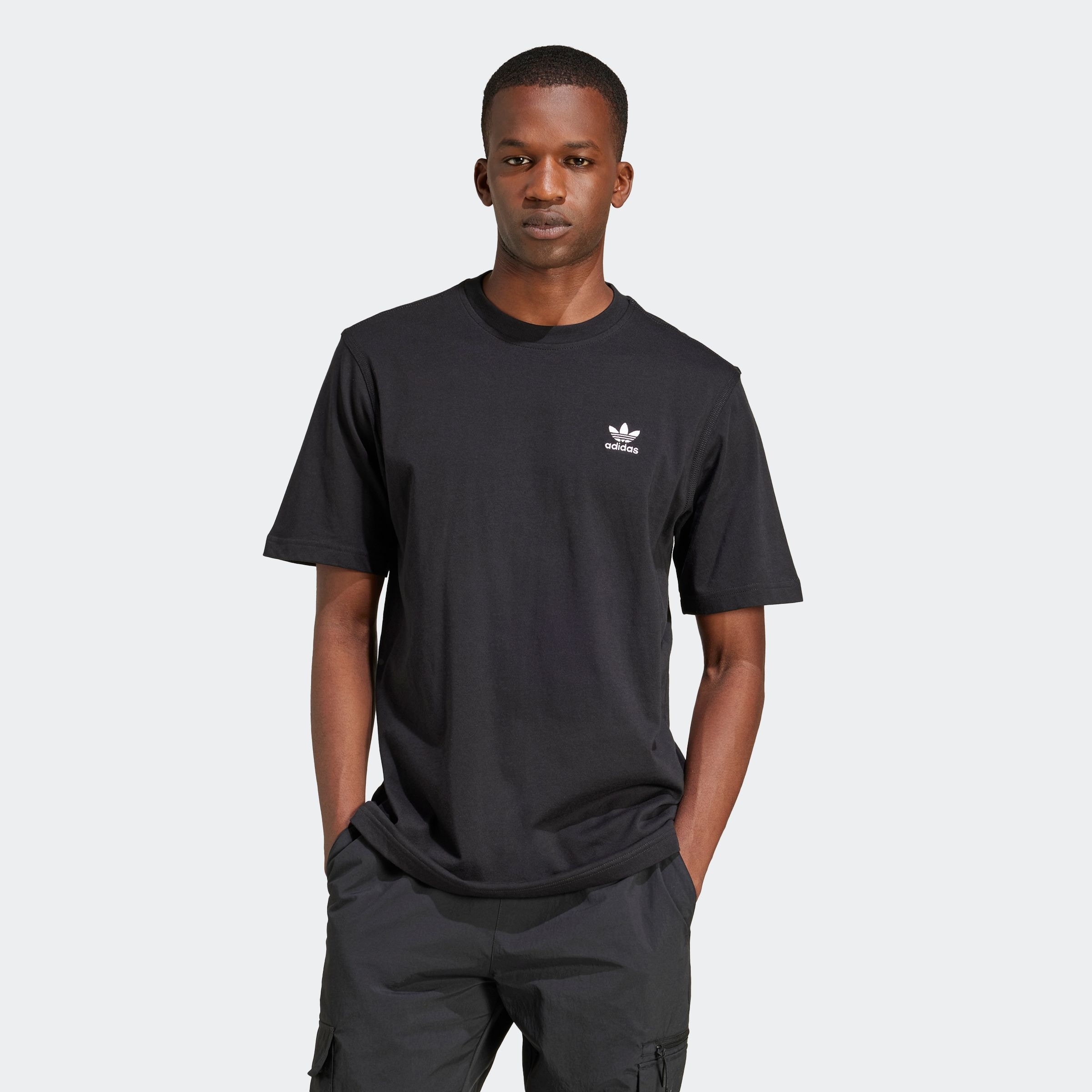 adidas Originals T-Shirt "TREFOIL ESS TEE", drei Streifen Essentials Shirt günstig online kaufen