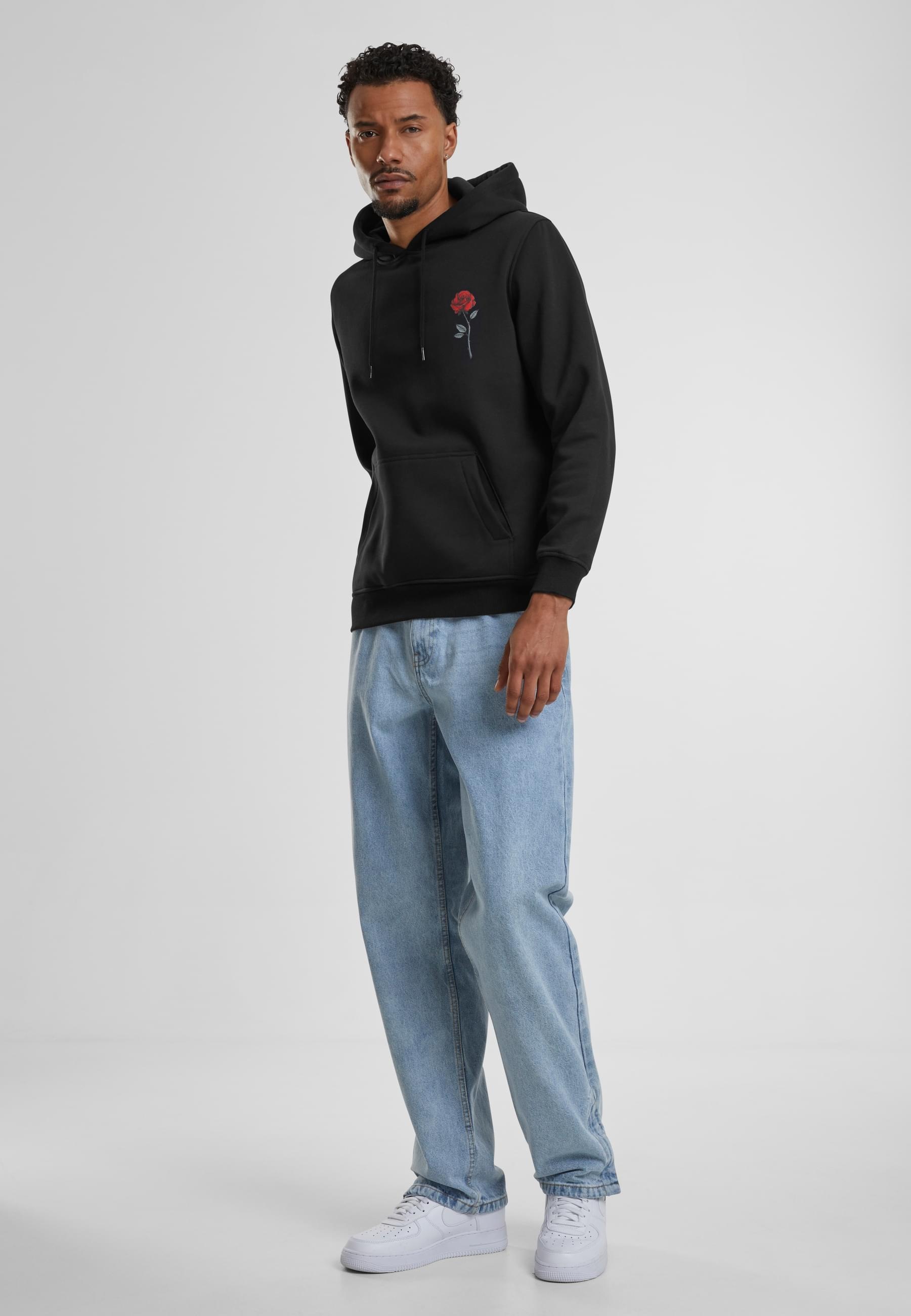 MisterTee Sweatshirt »MisterTee Herren Rose Hoody«, (1 tlg.)