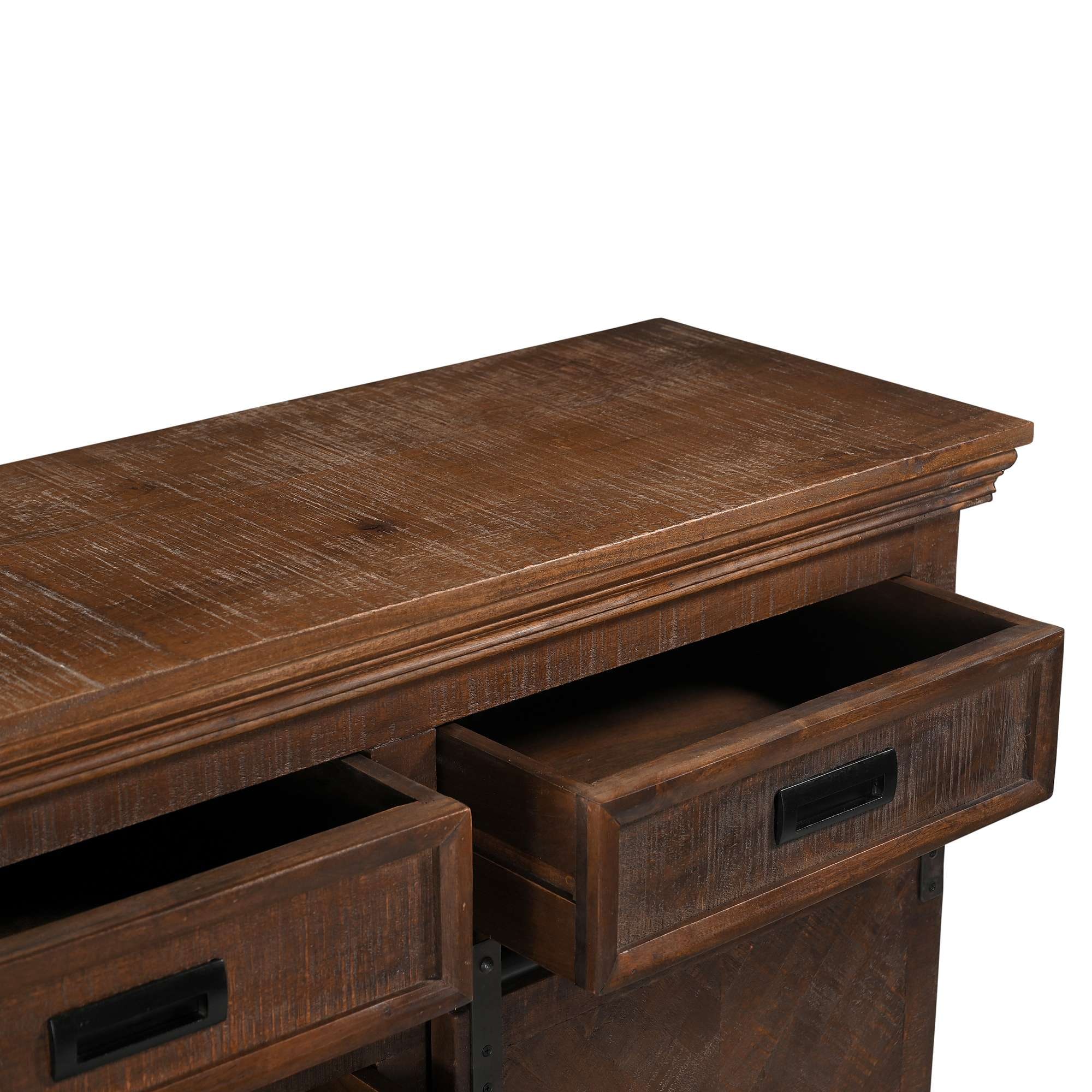 Home affaire Sideboard »Don Barn« mit 2 Schiebetüren, handgefertigt, Unika-Möbel, Breite 160 cm