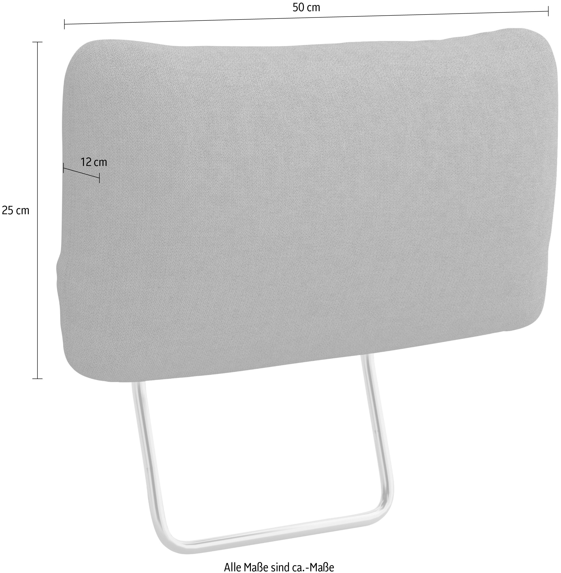 OTTO home Sofa-Kopfstütze »Rochelle« Set, Kopfstütze - 2 Stück im Set, 1 Stk. tlg. 2 Stück im Set