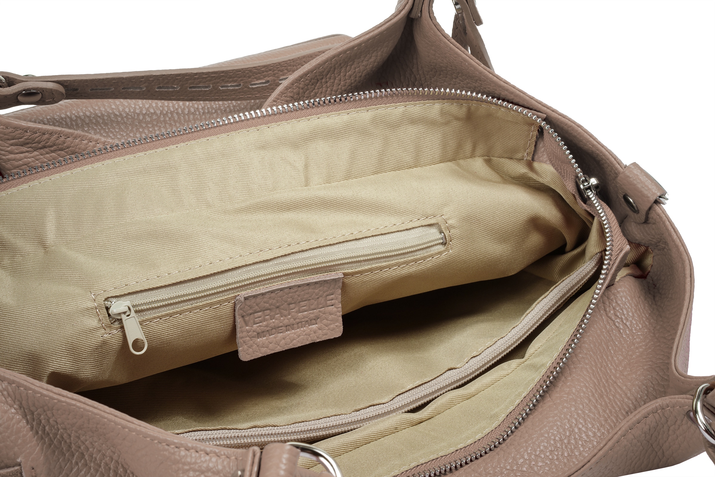 Samantha Look Shopper, echt Leder, Made in Italy