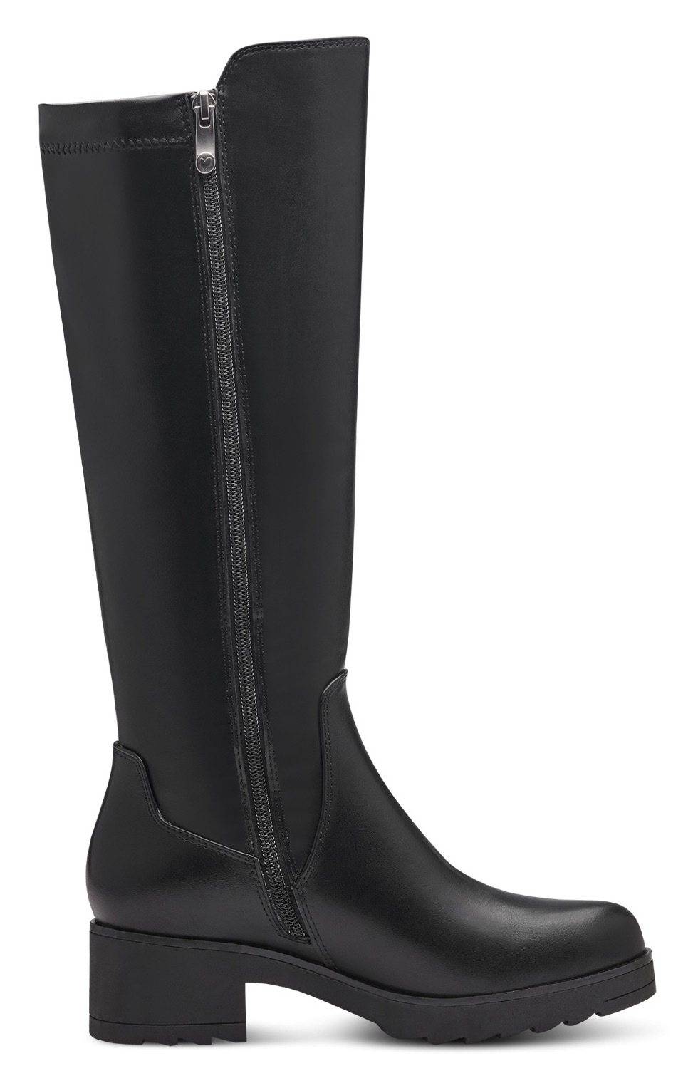 Marco Tozzi Damen Stiefel Schwarz Lederimitat Gr. 41 3