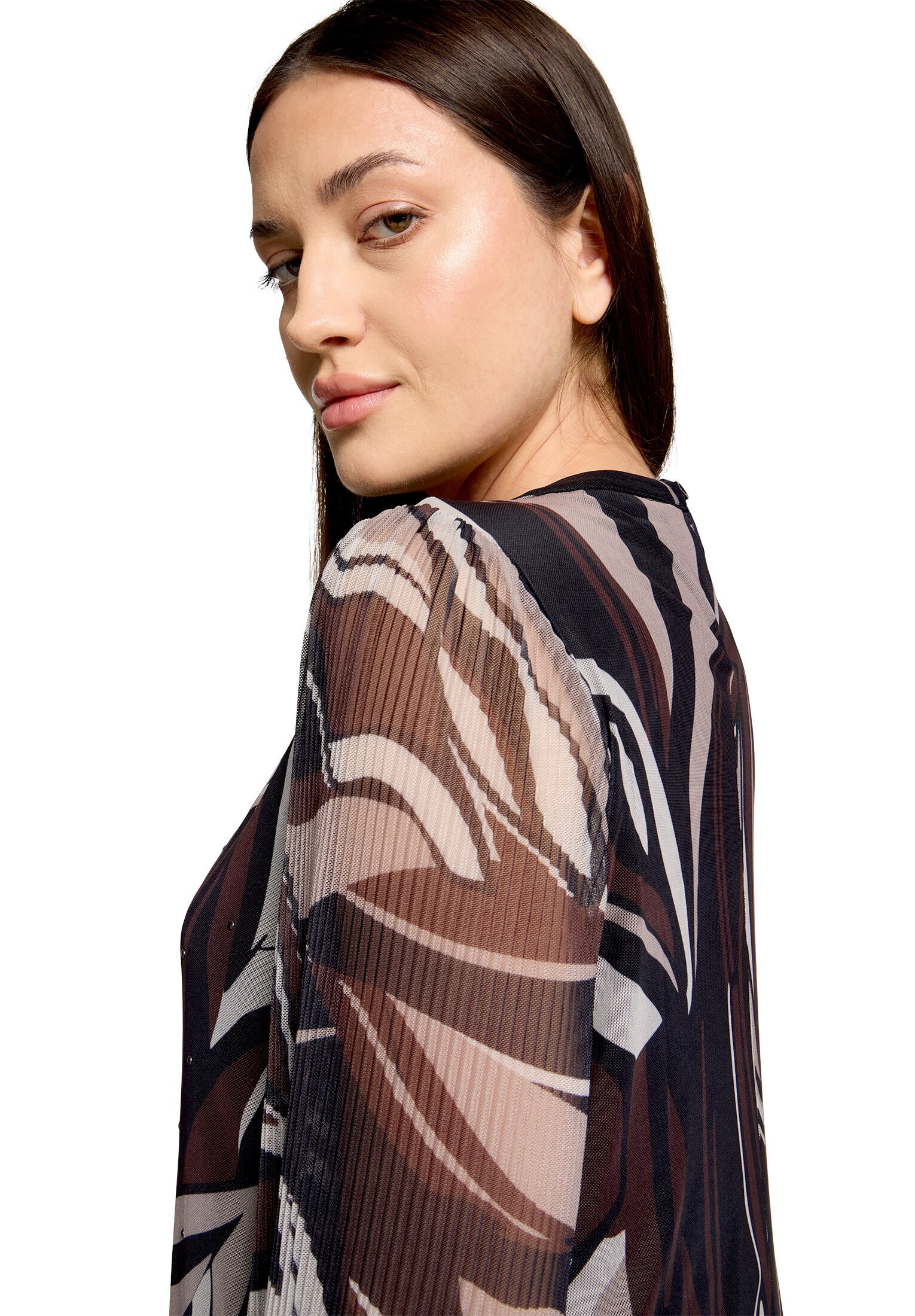 Betty Barclay Chiffonkleid »Damen langarm« Ohne Tasche
