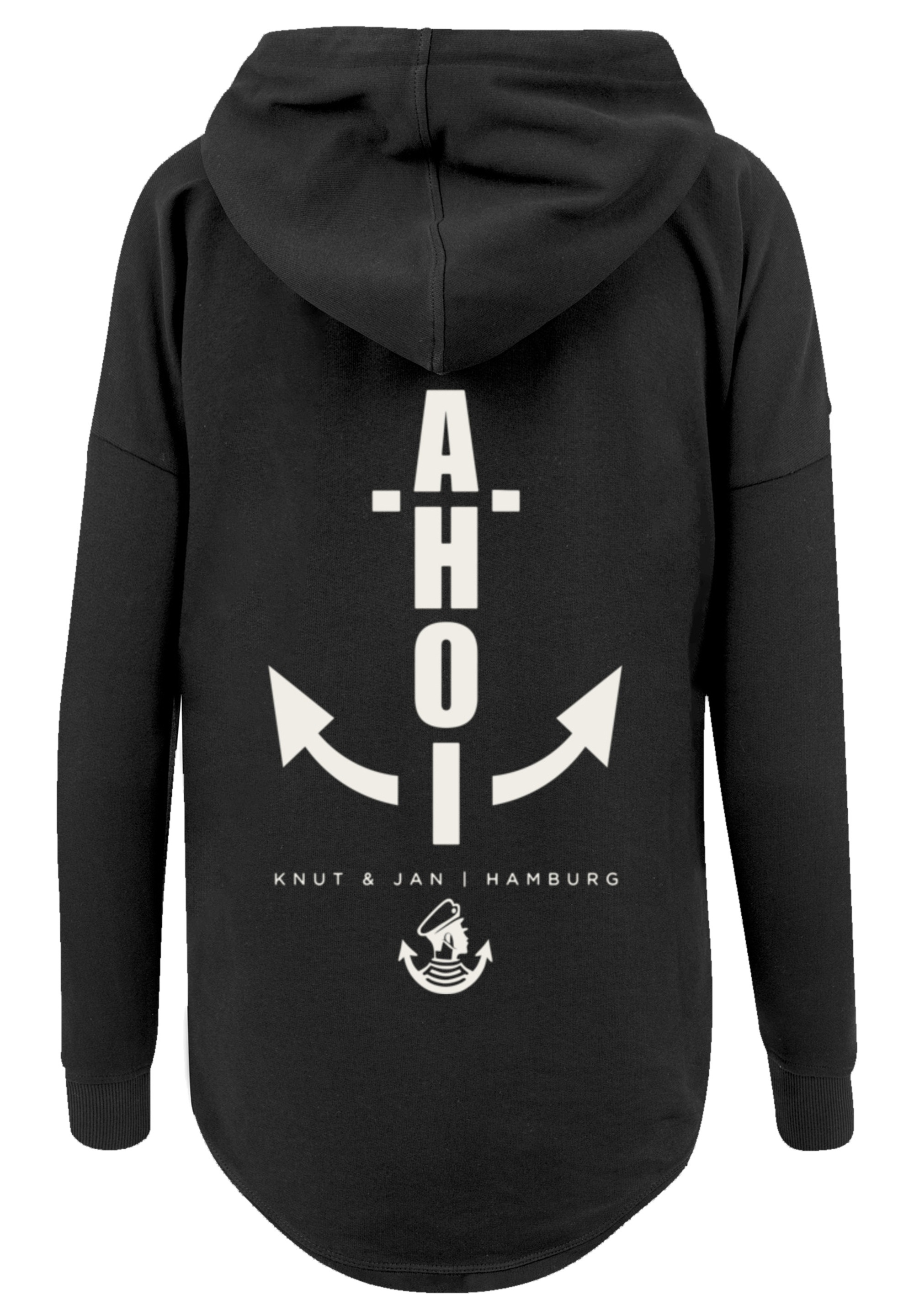 F4NT4STIC Kapuzenpullover "Ahoi Anker Knut & Jan Hamburg", Print günstig online kaufen