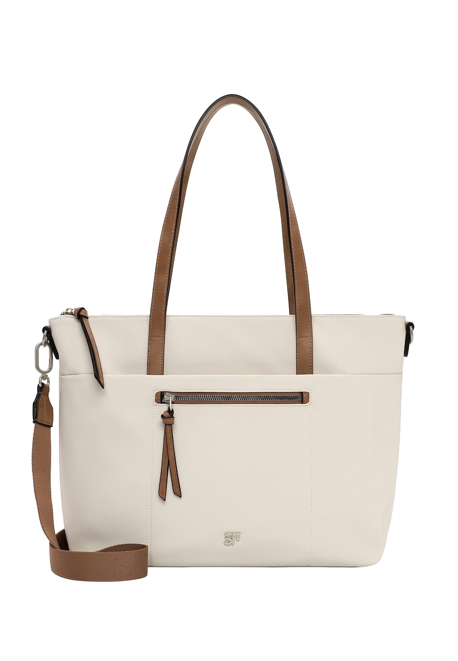 SURI FREY Damen Shopper "Shopper SFY Destiney", beige, Polyurethan, Taschen