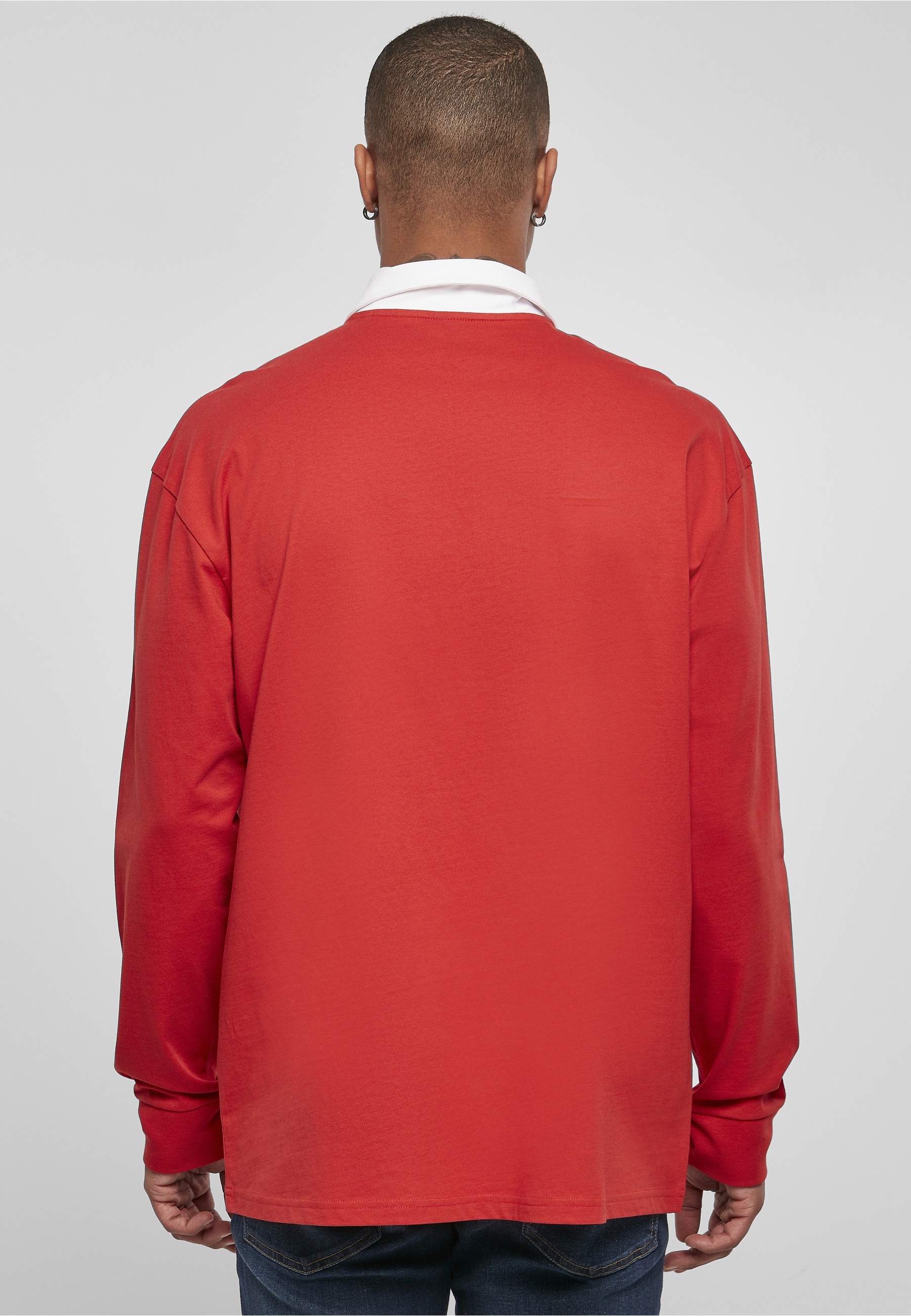 URBAN CLASSICS Longsleeve »Urban Classics Herren Oversized Rugby Longsleeve« 1 Stk.