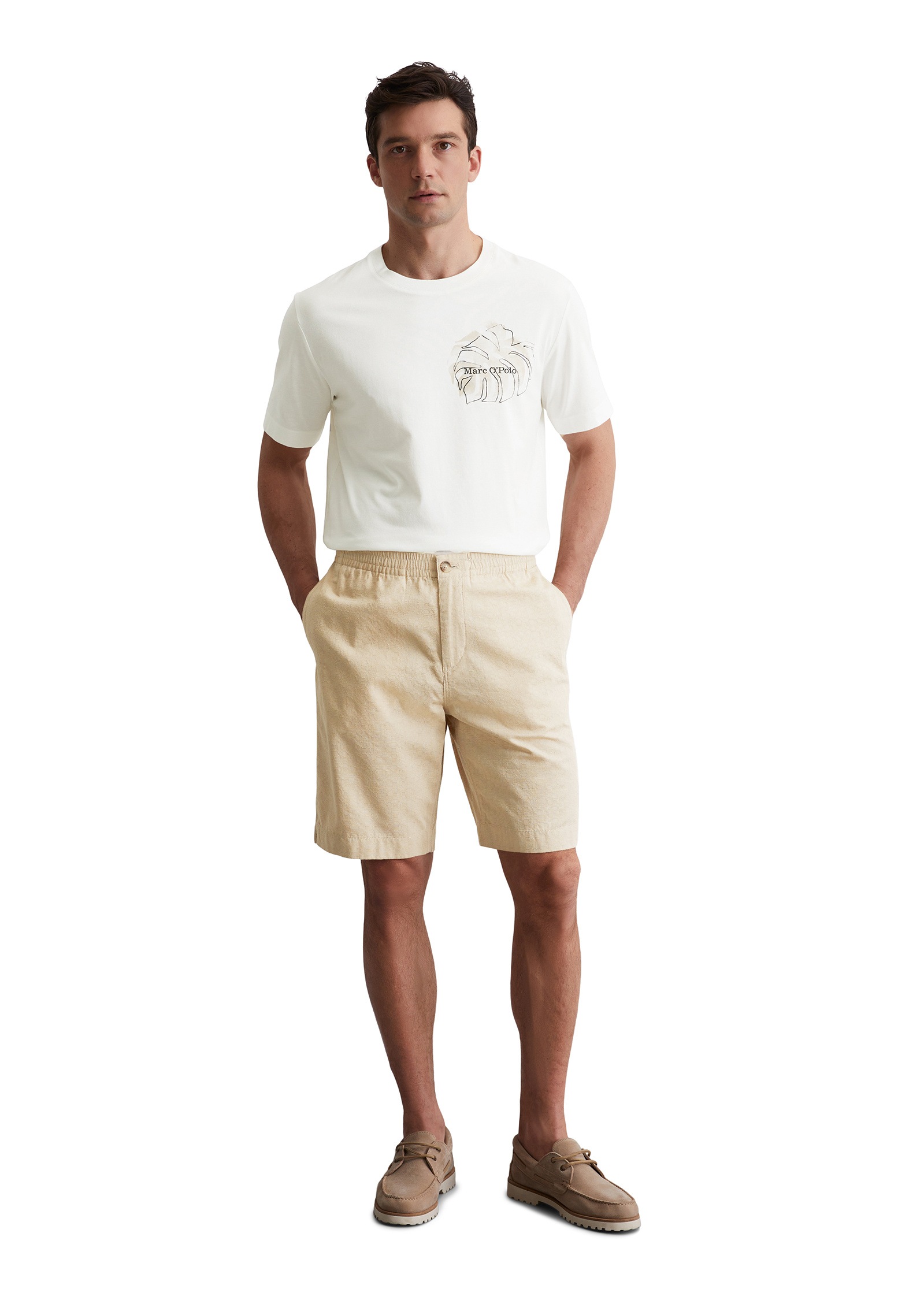 Marc O'Polo Shorts »aus reiner Bio-Baumwolle«