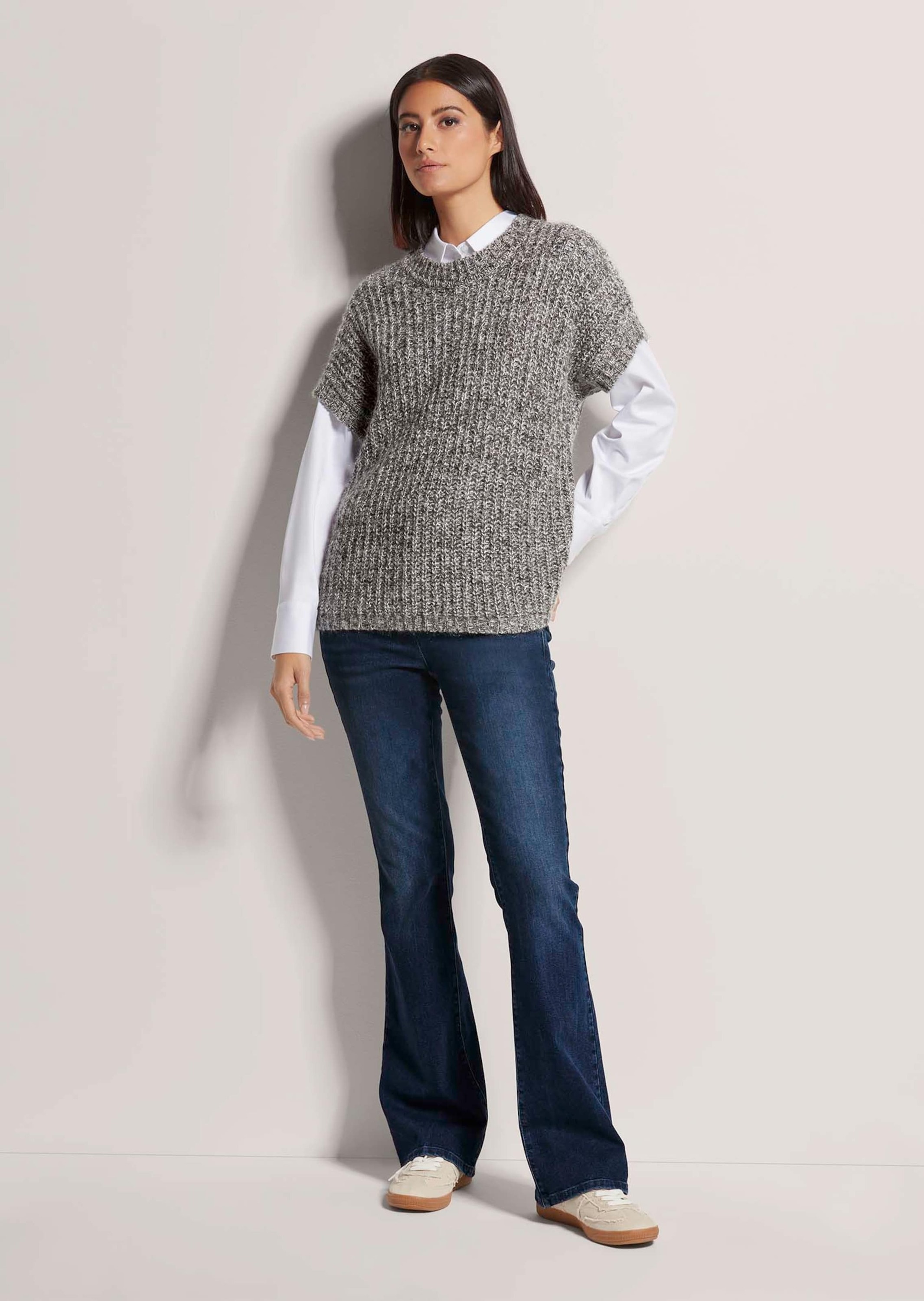 Thumbnail - MADELEINE Longpullover "Pullover Pullover mit Metallic-Effekt"