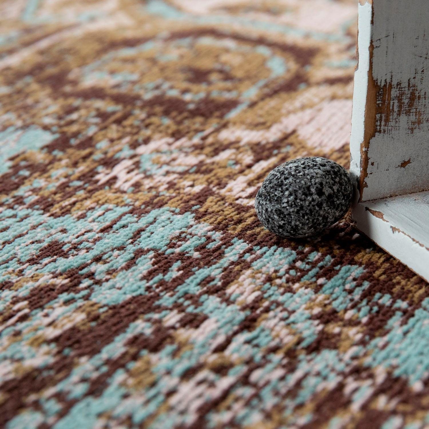 Paco Home Teppich "Baleno 474" rechteckig 7 mm Höhe Kurzflor, Orient-Optik, günstig online kaufen