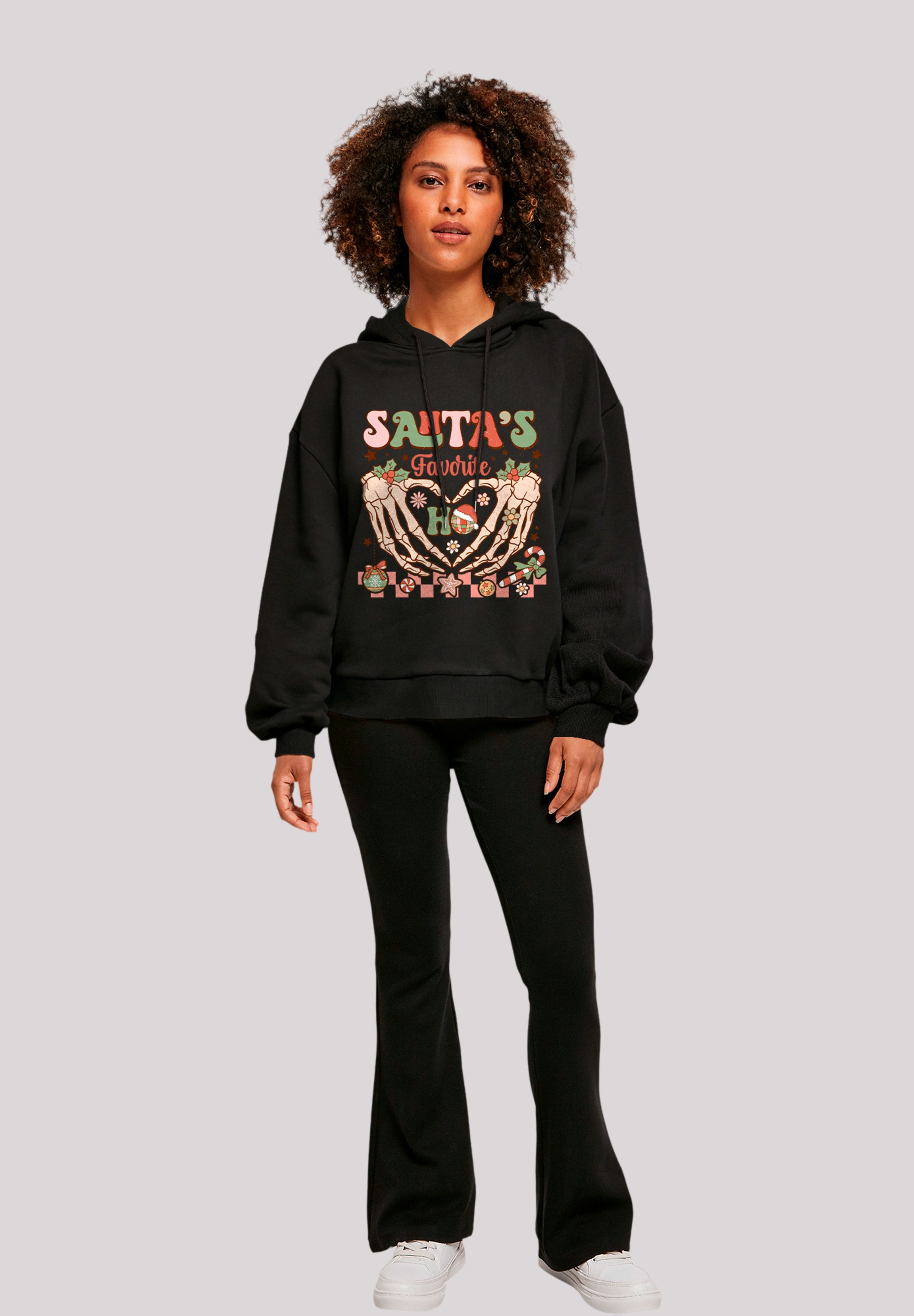 F4NT4STIC Kapuzenpullover »Santas favorite Ho Ho Ho Weihnachten«, Premium Qualität, Christmas Collection