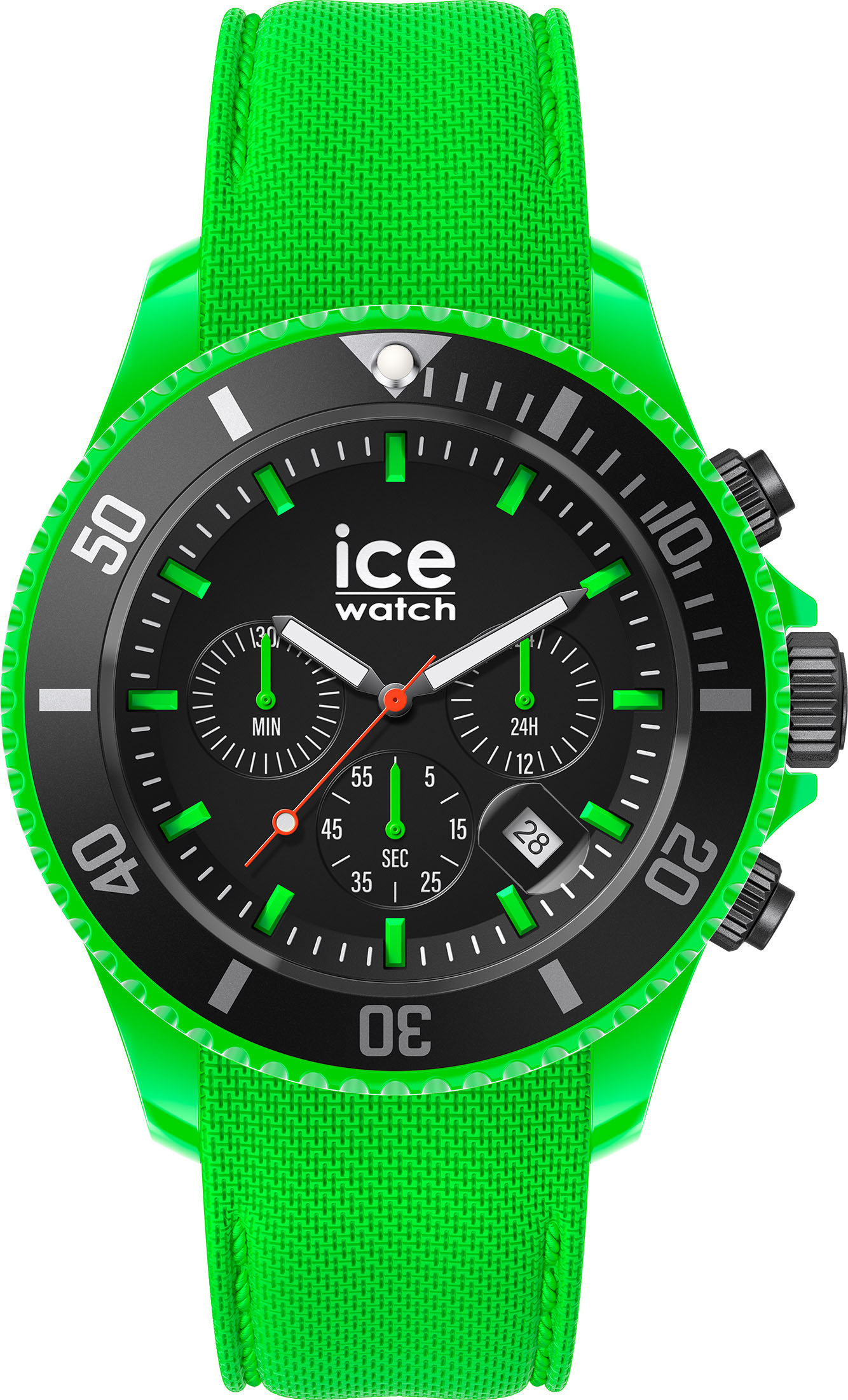 Chronograph »ICE chrono - Neon green - Large - CH, 019839«