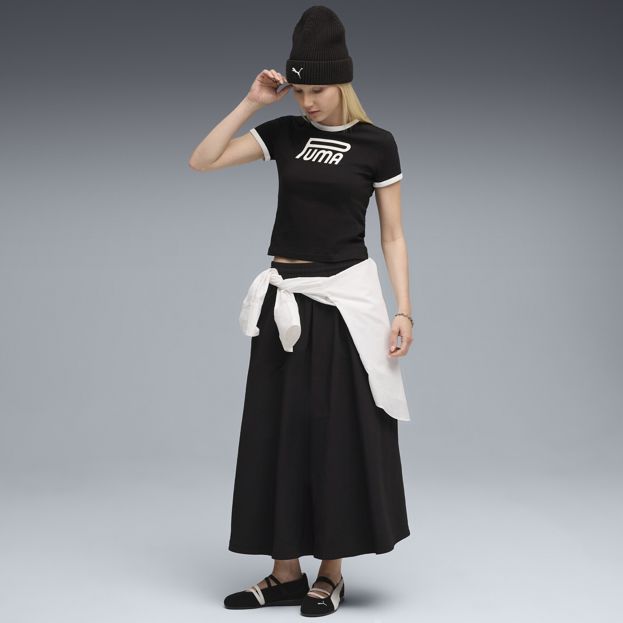 PUMA T-Shirt »FUTURE.PUMA.ARCHIVE Graphic Slim T-Shirt Damen«