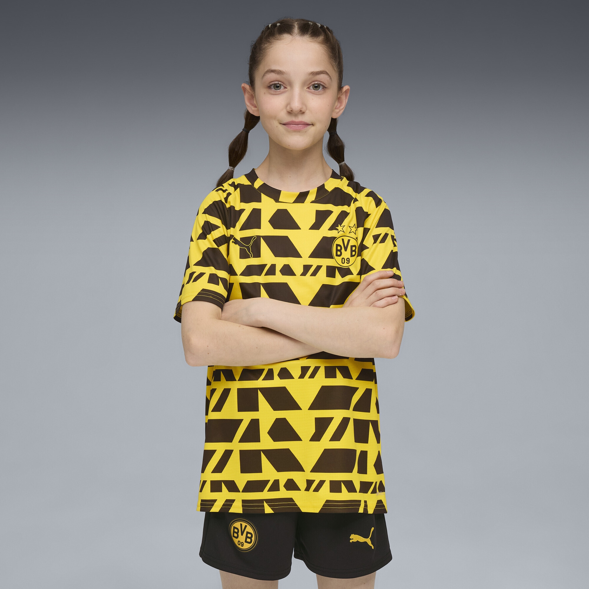 PUMA Trainingsshirt »Borussia Dortmund Aufwärmtrikot Jugendliche«