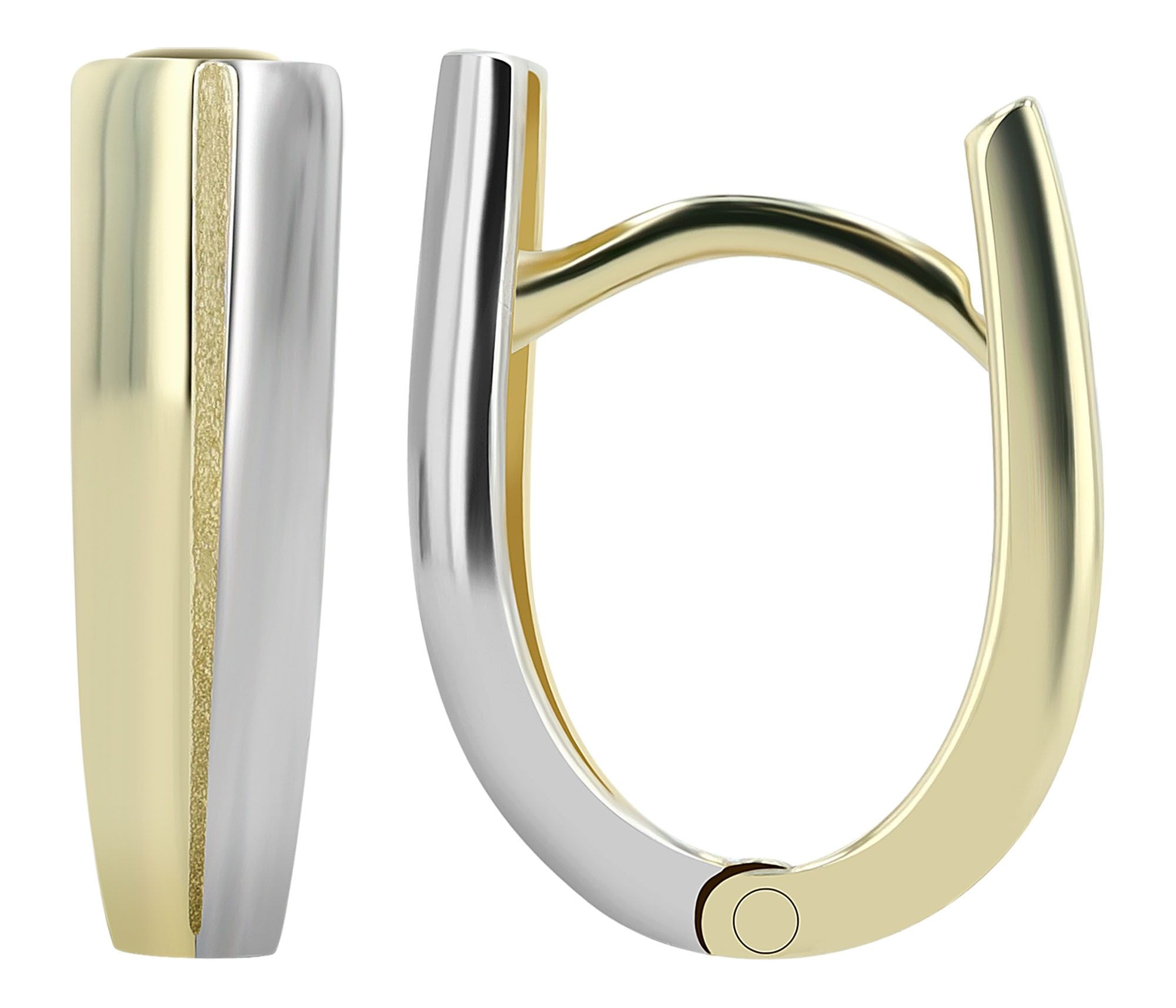 Adelia´s Klappcreolen »Damen Ohrringe – Klappcreole aus 333 Gold« Ein kleines Geschenk mit großer Wirkung