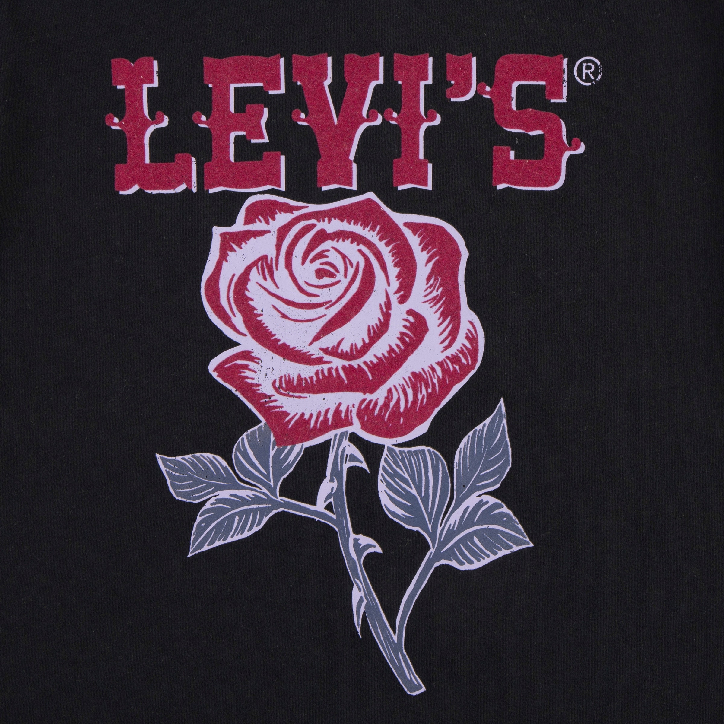 Levi's® Kids T-Shirt »LVG OVERSIZED WESTERN ROSES TEE«, mit großem Print "Rose", for Girls
