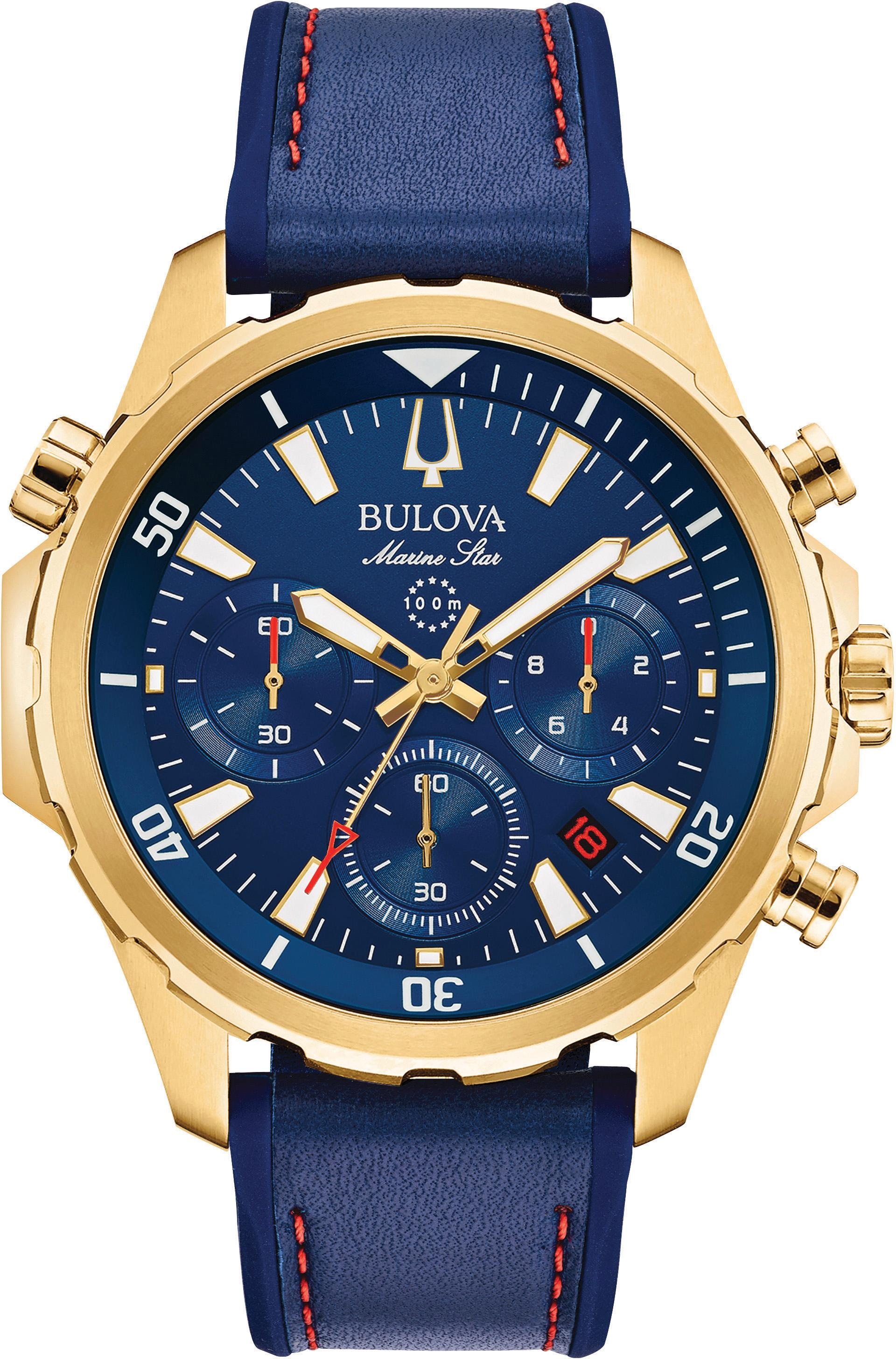 Bulova Chronograph »Marine Star 97B168« Armba...