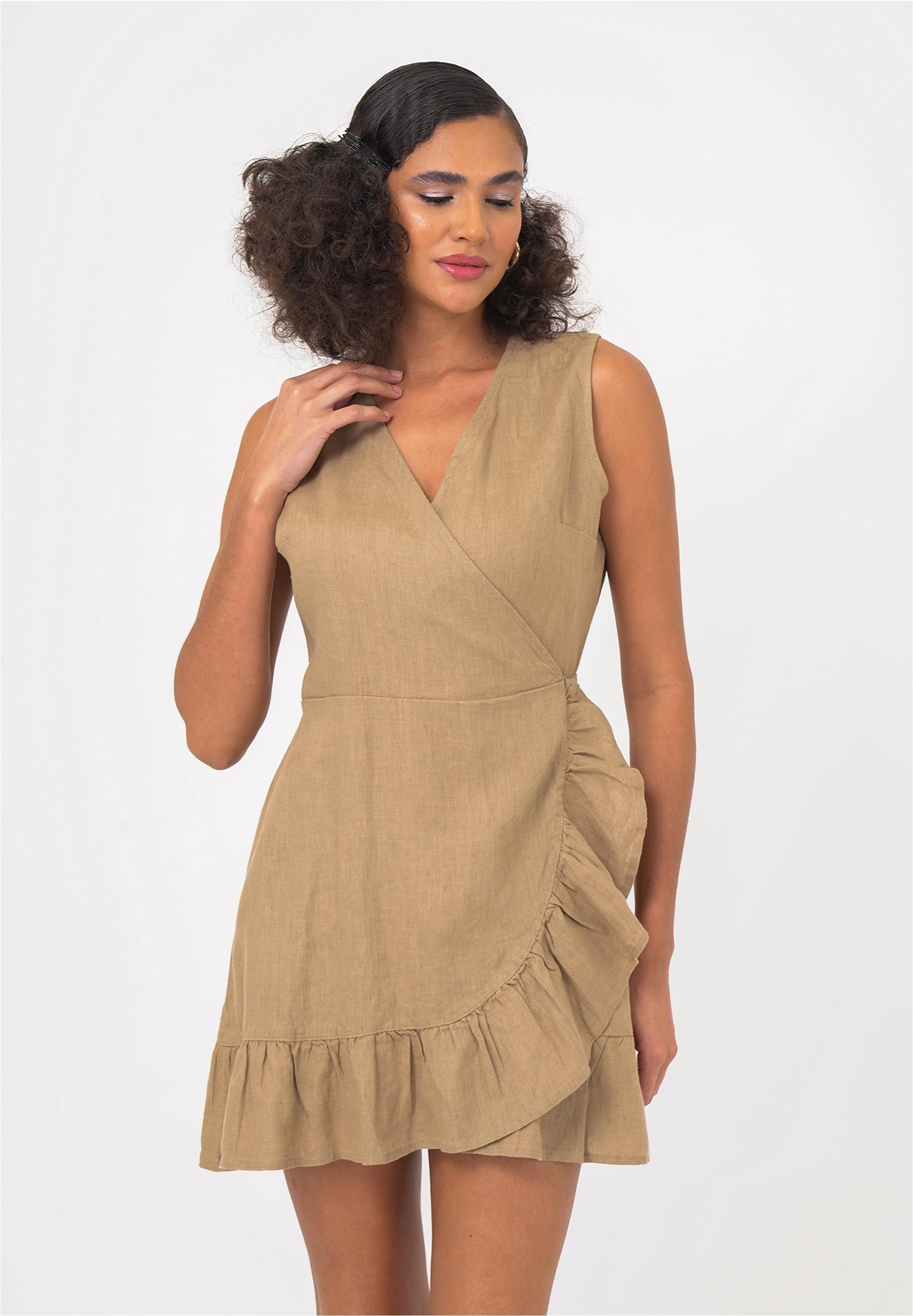 freshlions Jerseykleid "Mailinda", (1 tlg.), im eleganten Wickel-Design günstig online kaufen