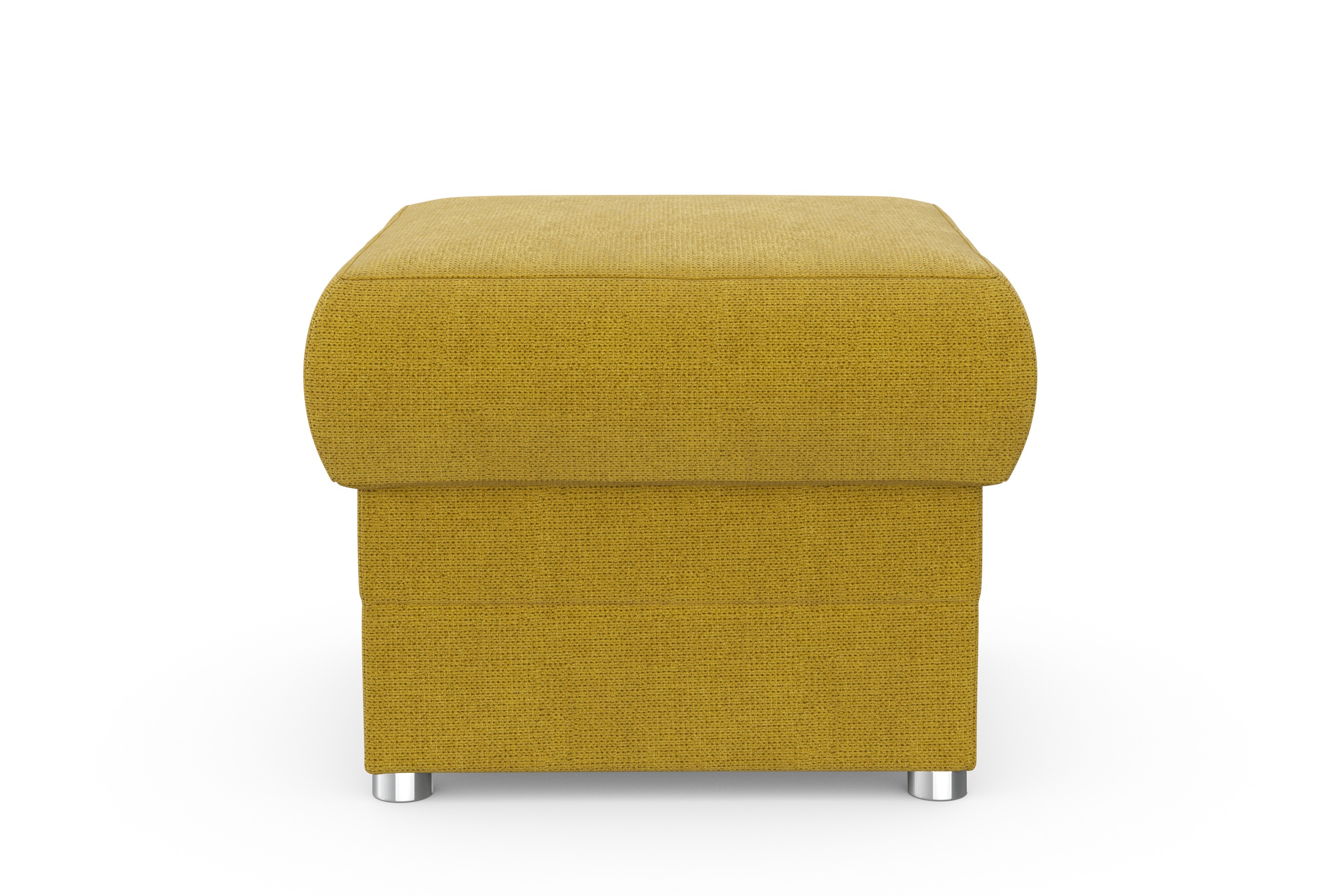 DOMO Collection Pina Stool Yellow 59x59x46cm 2