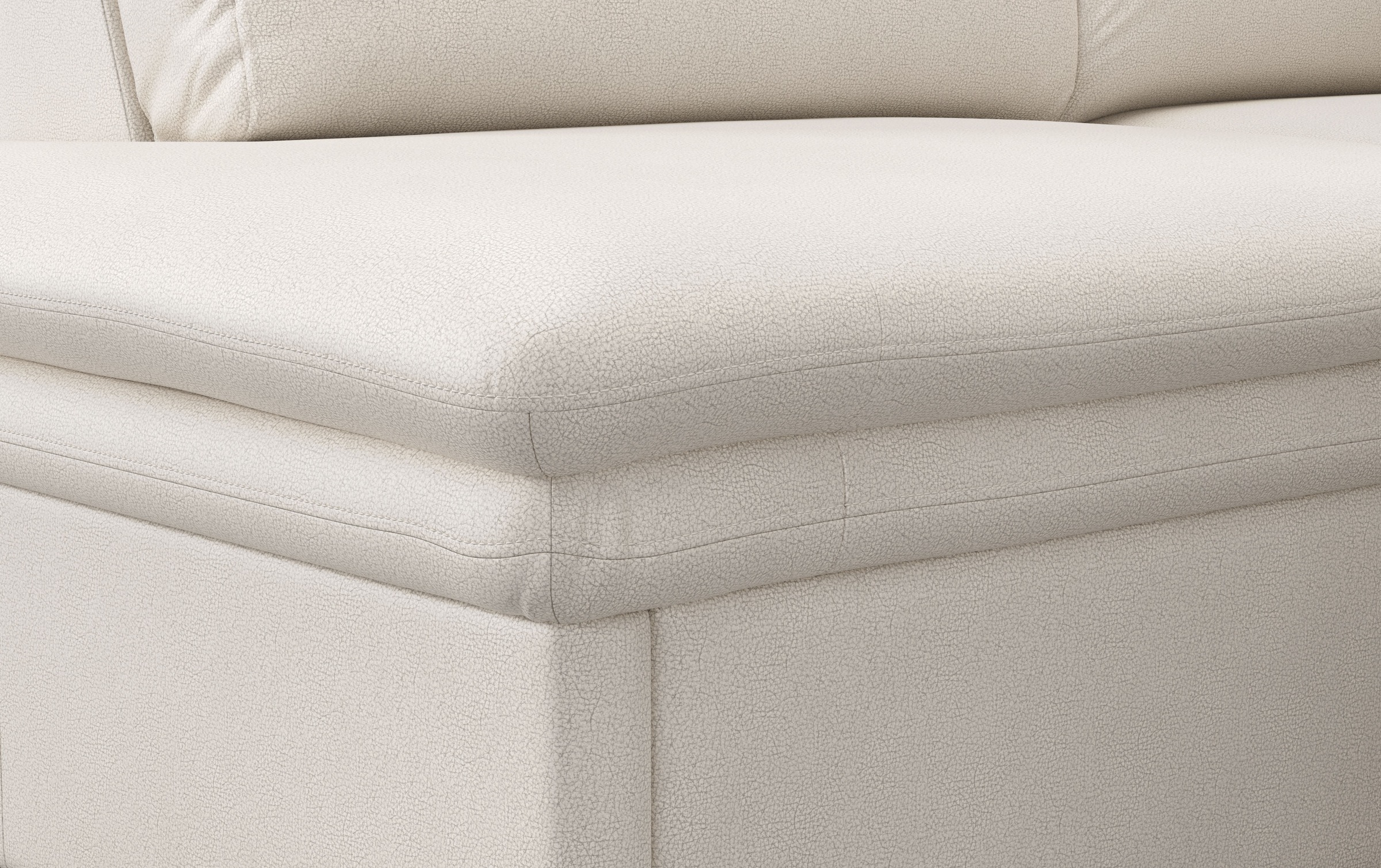 COTTA Ecksofa »Leandra L-Form«, wahlweise mit Bettfunktion & Bettkasten