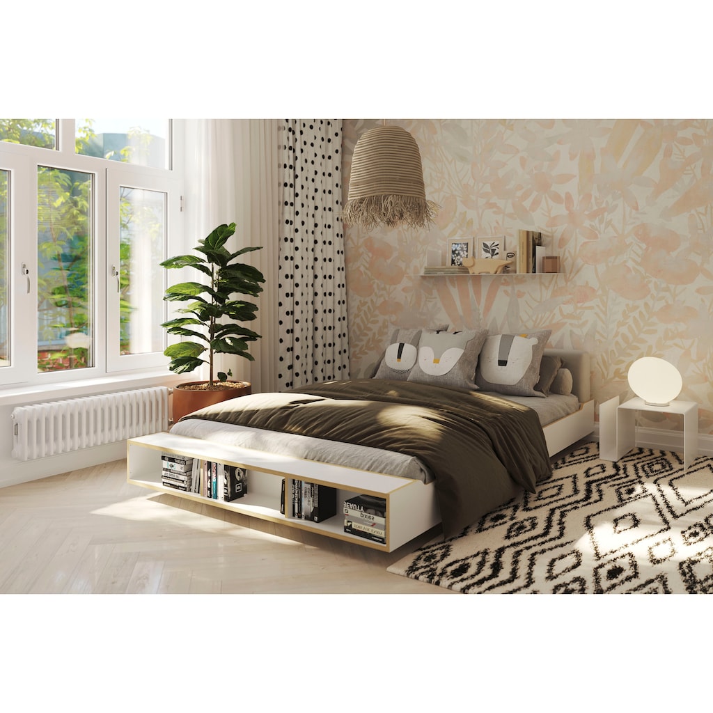 Müller SMALL LIVING Futonbett »MAUDE Bett«, Überlänge 220 cm