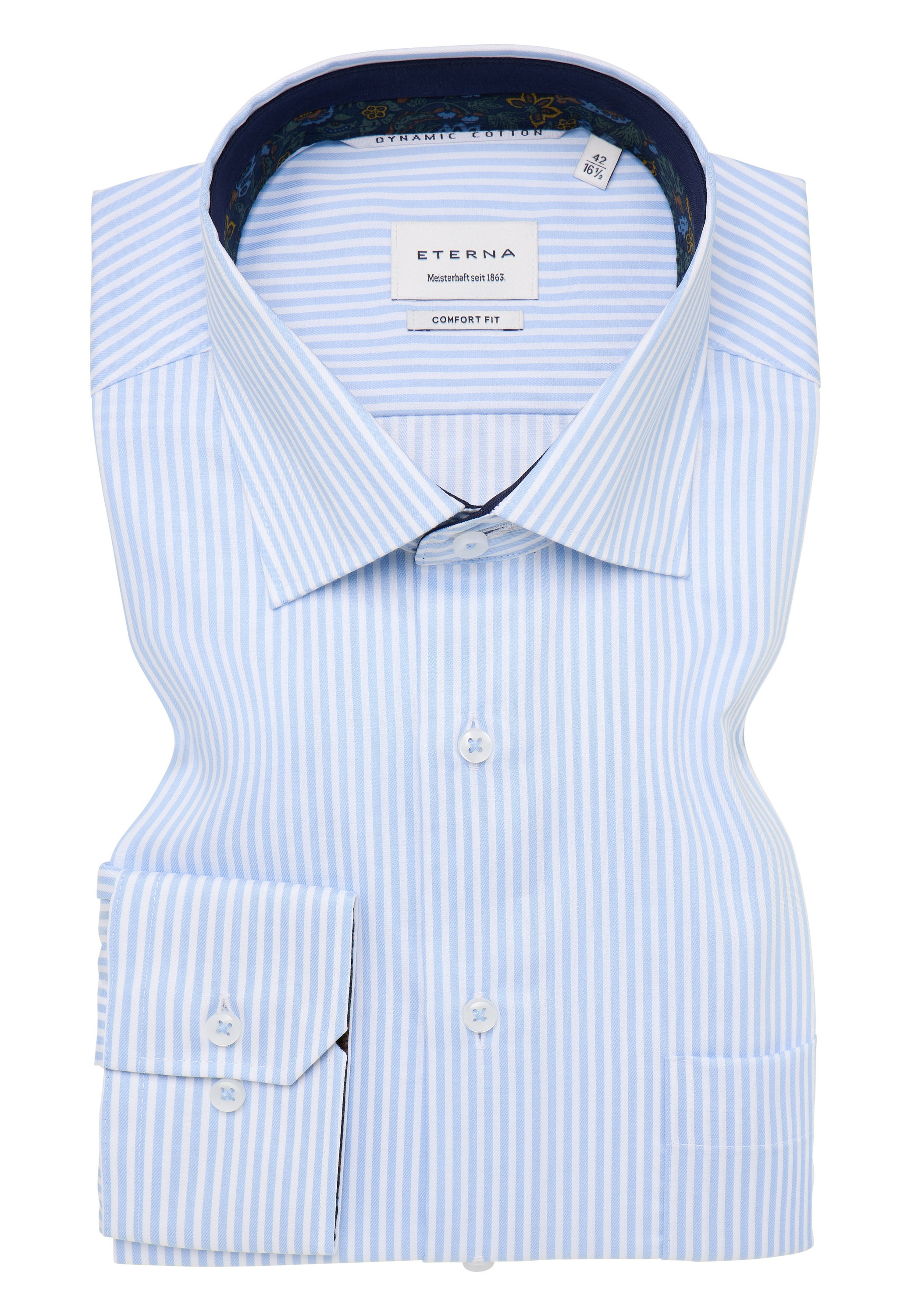 Eterna Langarmhemd »COMFORT FIT«, NON IRON (bügelfrei)
