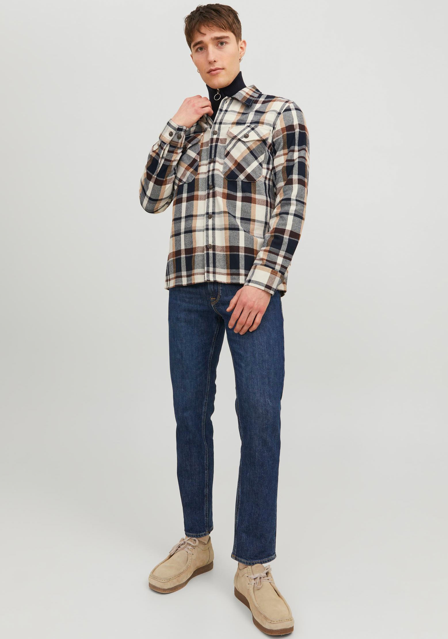 Jack & Jones Regular-fit-Jeans »CLARK ORIGINAL«