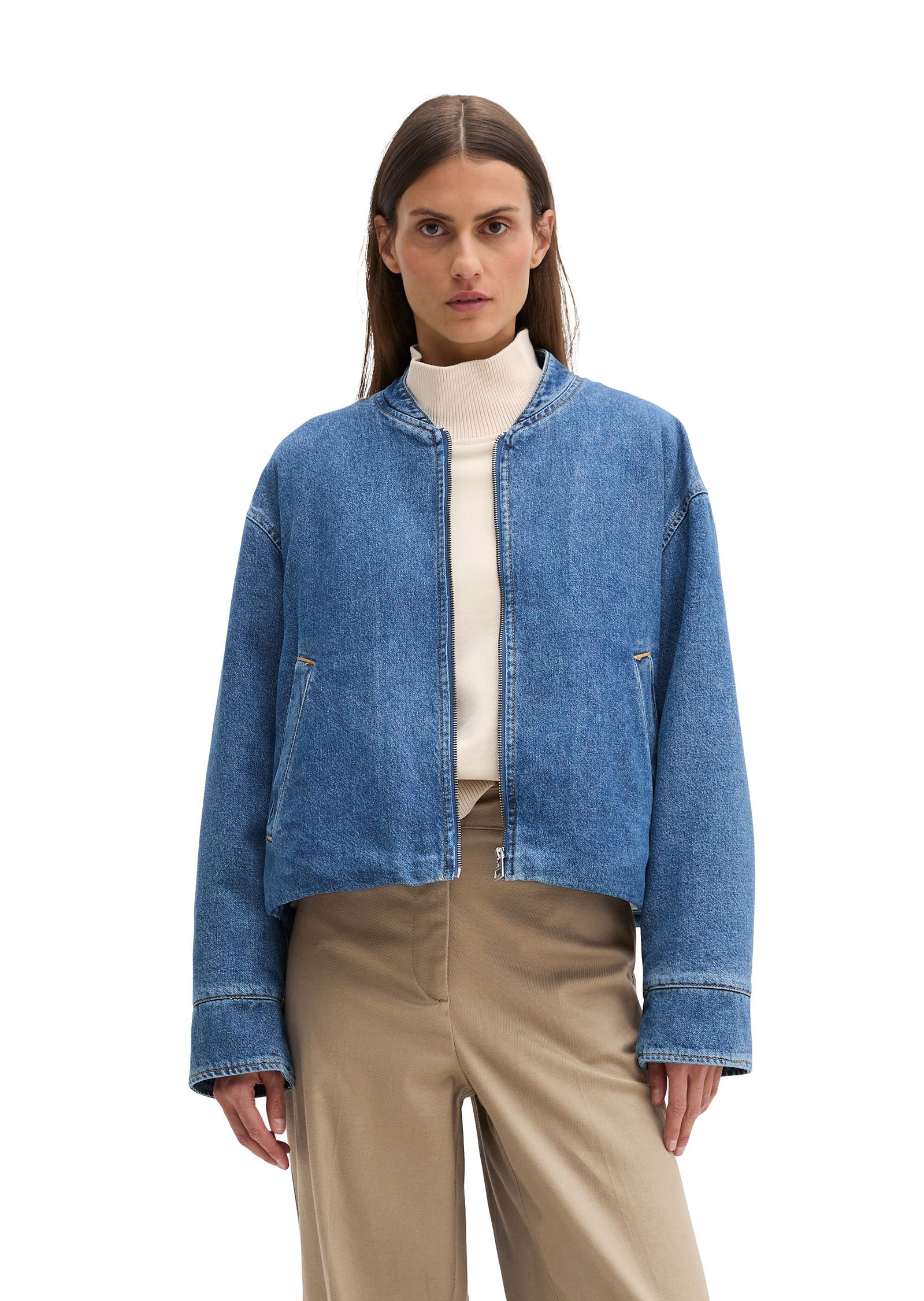 Marc OPolo Jeansjacke "aus Lyocell-Baumwolle-Mix" günstig online kaufen