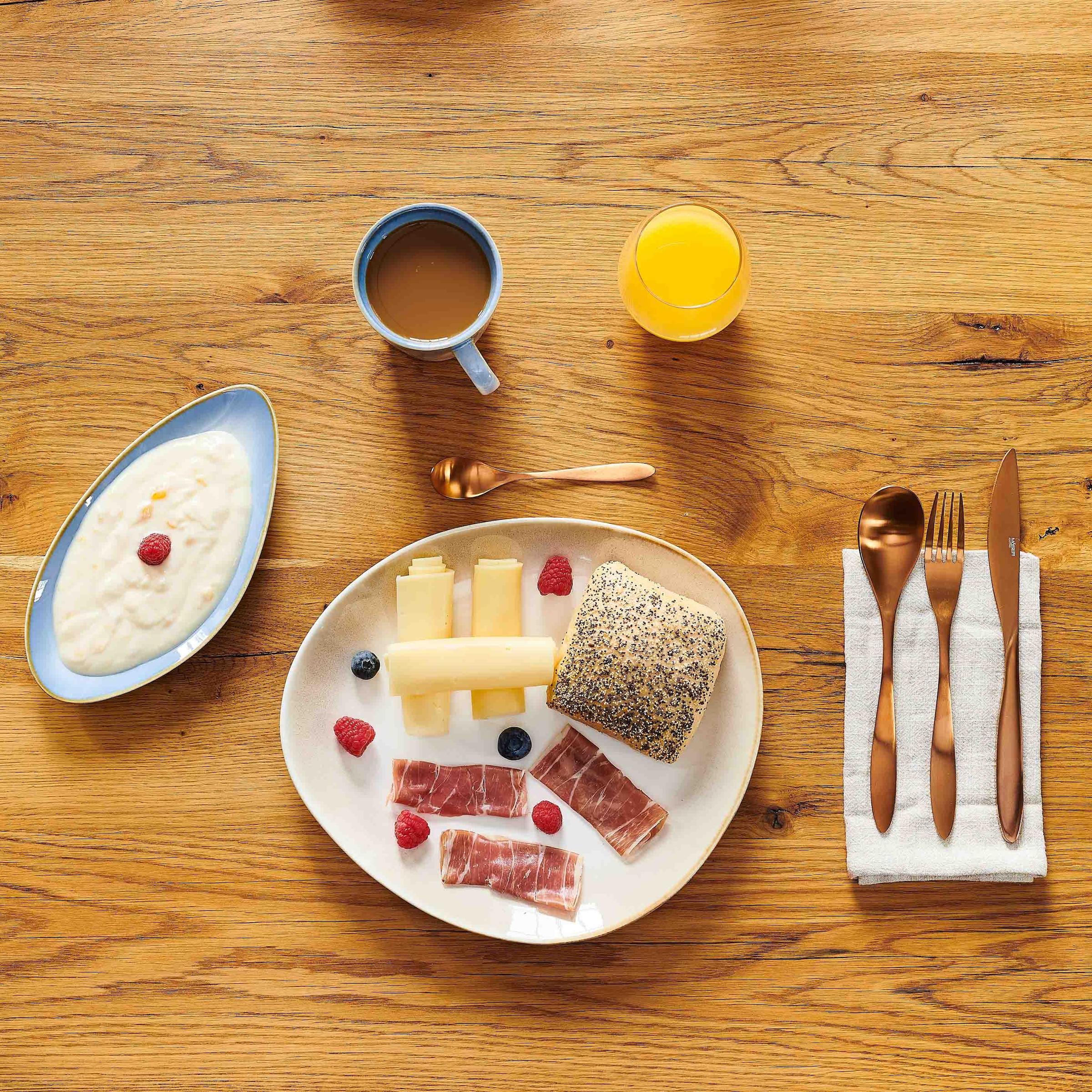 MÄSER Servierschale »LA SINFONIA, Servierplatten-Set, Steinzeug« 3 Stk. aus Steinzeug