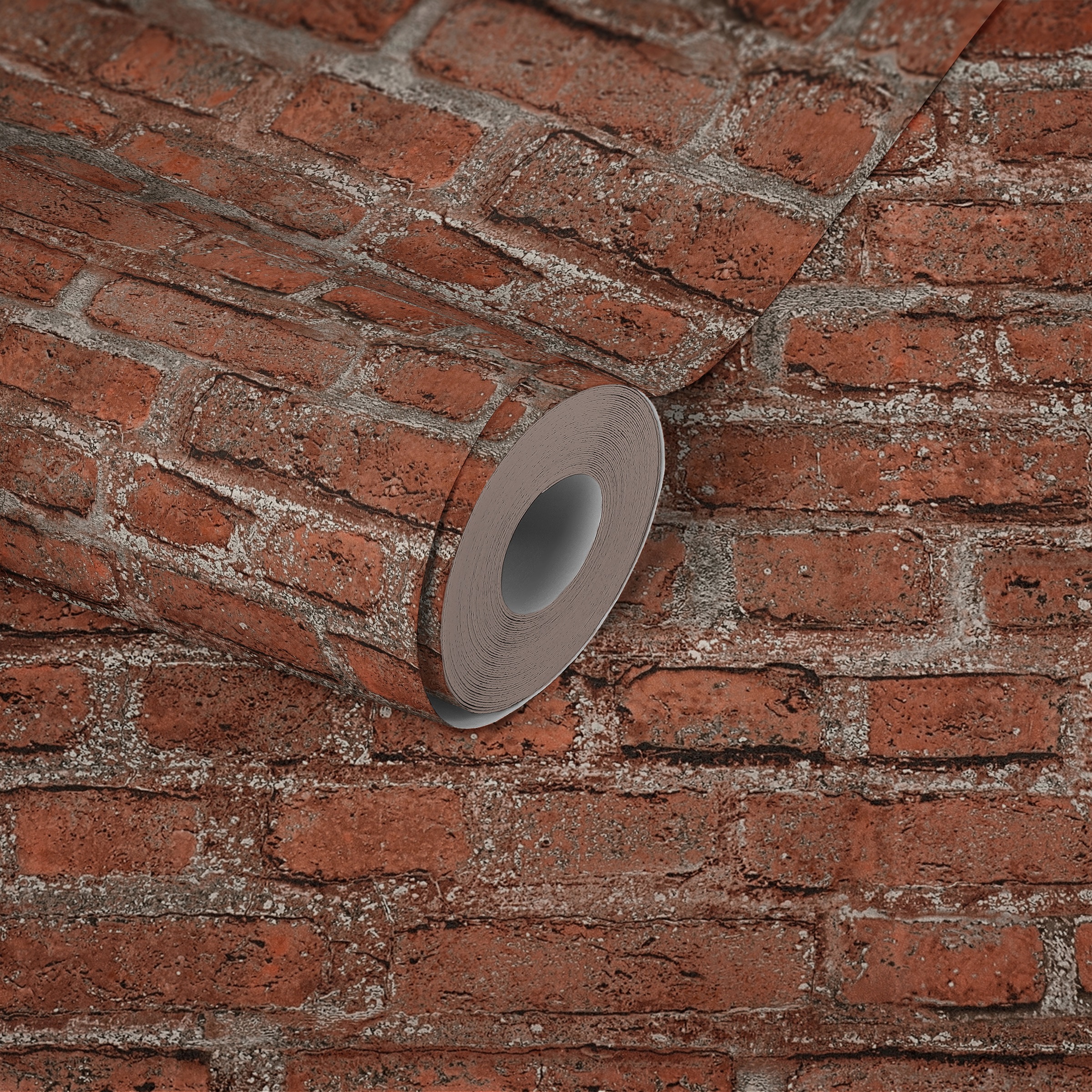 living walls Vliestapete »Neue Bude 2.0«, Steinoptik-gemustert-Motiv, Landhaus Tapete Stein Tapeten Wohnzimmer Schlafzimmer Küche Flur Optik