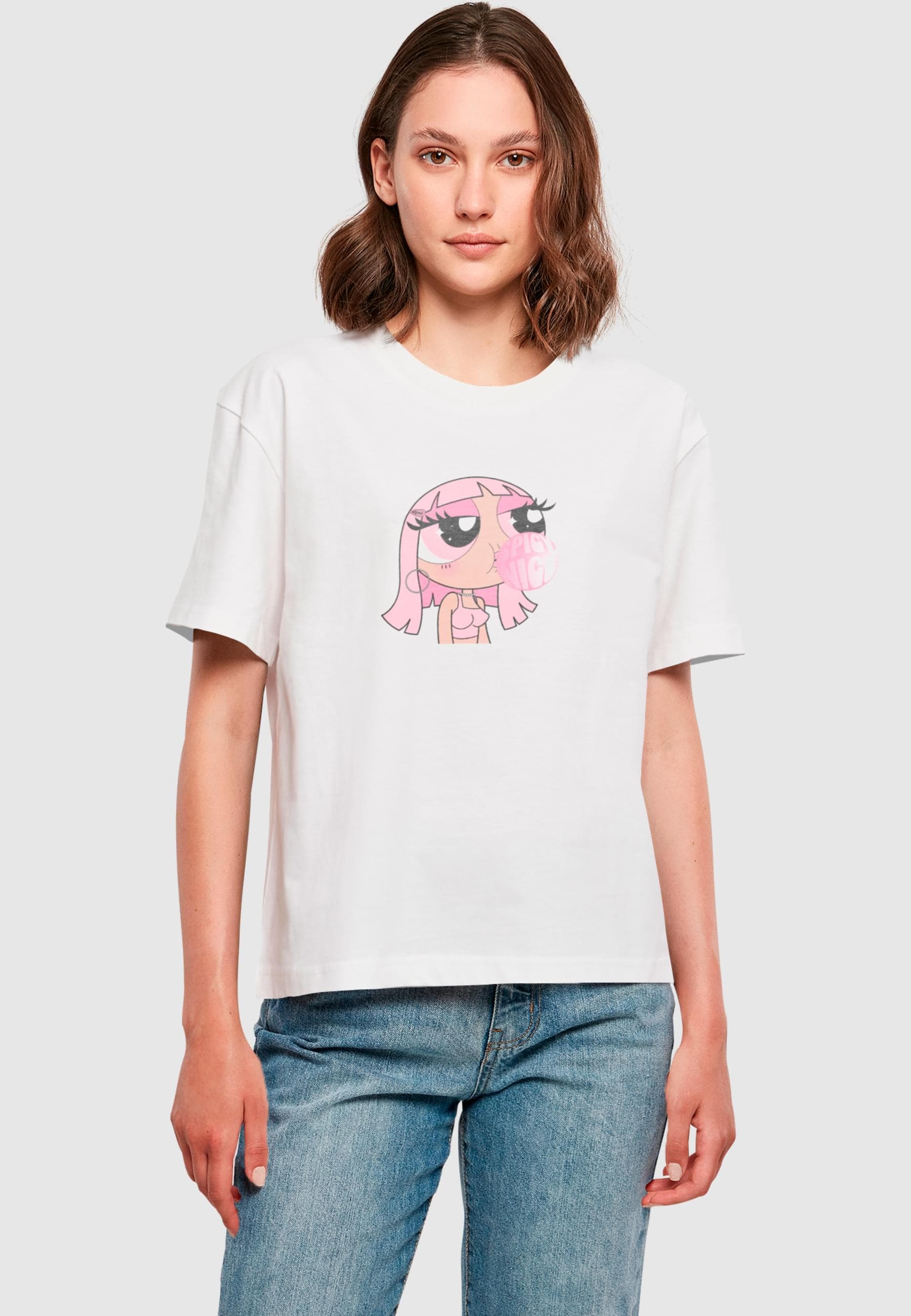 Miss Tee T-Shirt »Miss Tee Damen Spicy Nice Tee«, (1 tlg.)