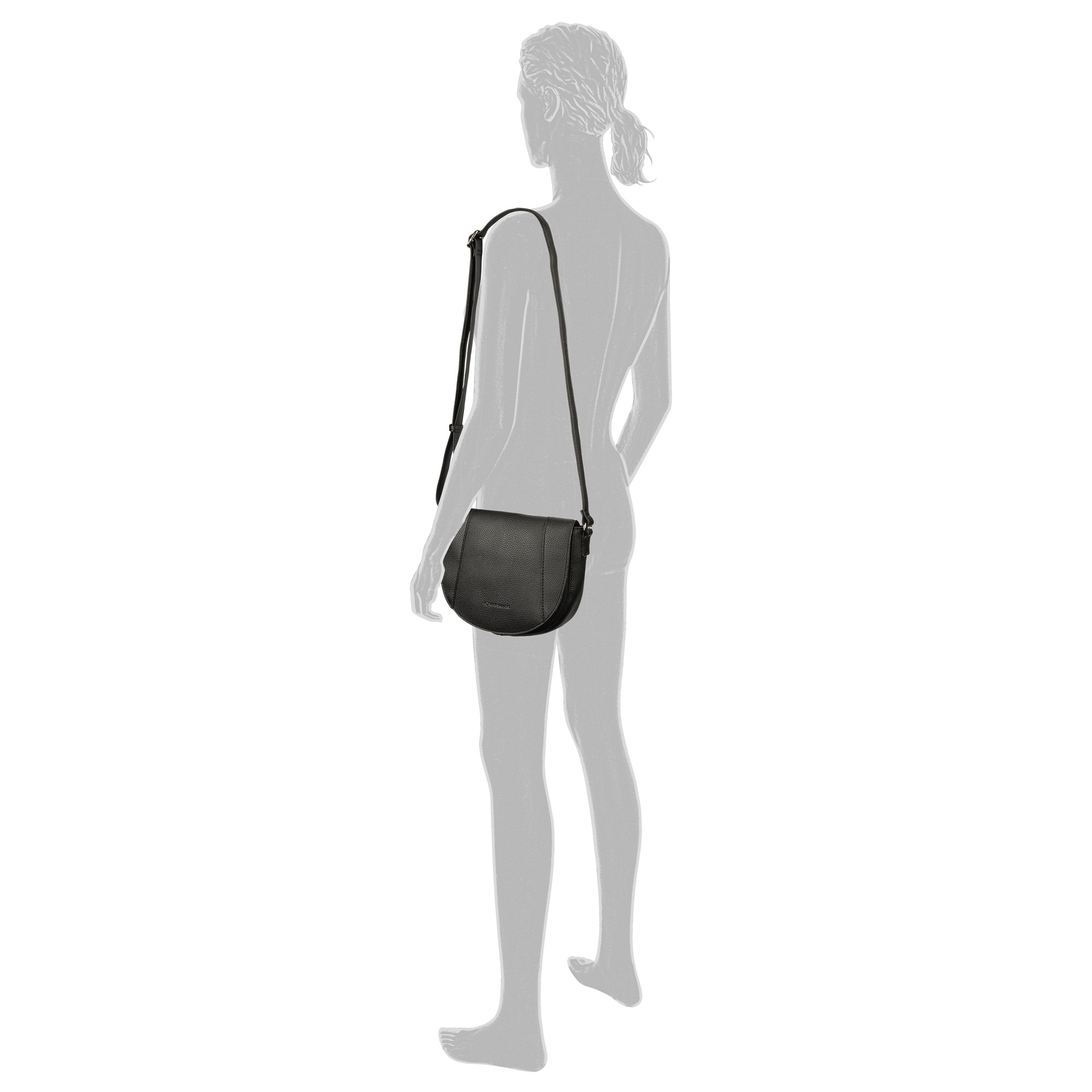 TOM TAILOR Satteltasche "Dahlia", weiches Lederimitat in moderem Look mit K günstig online kaufen
