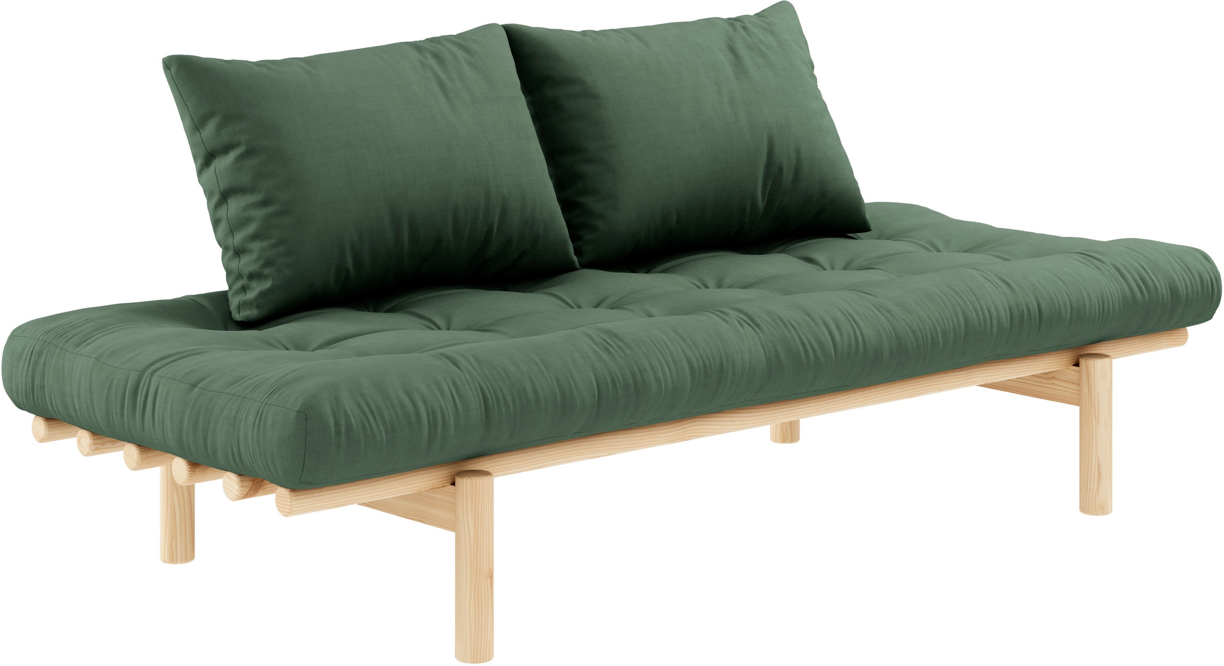 Thumbnail - Karup Design Daybett "Pace" Set, 2 Stk. tlg. aus massiven Kiefernholz, inkl. Futonmatratze