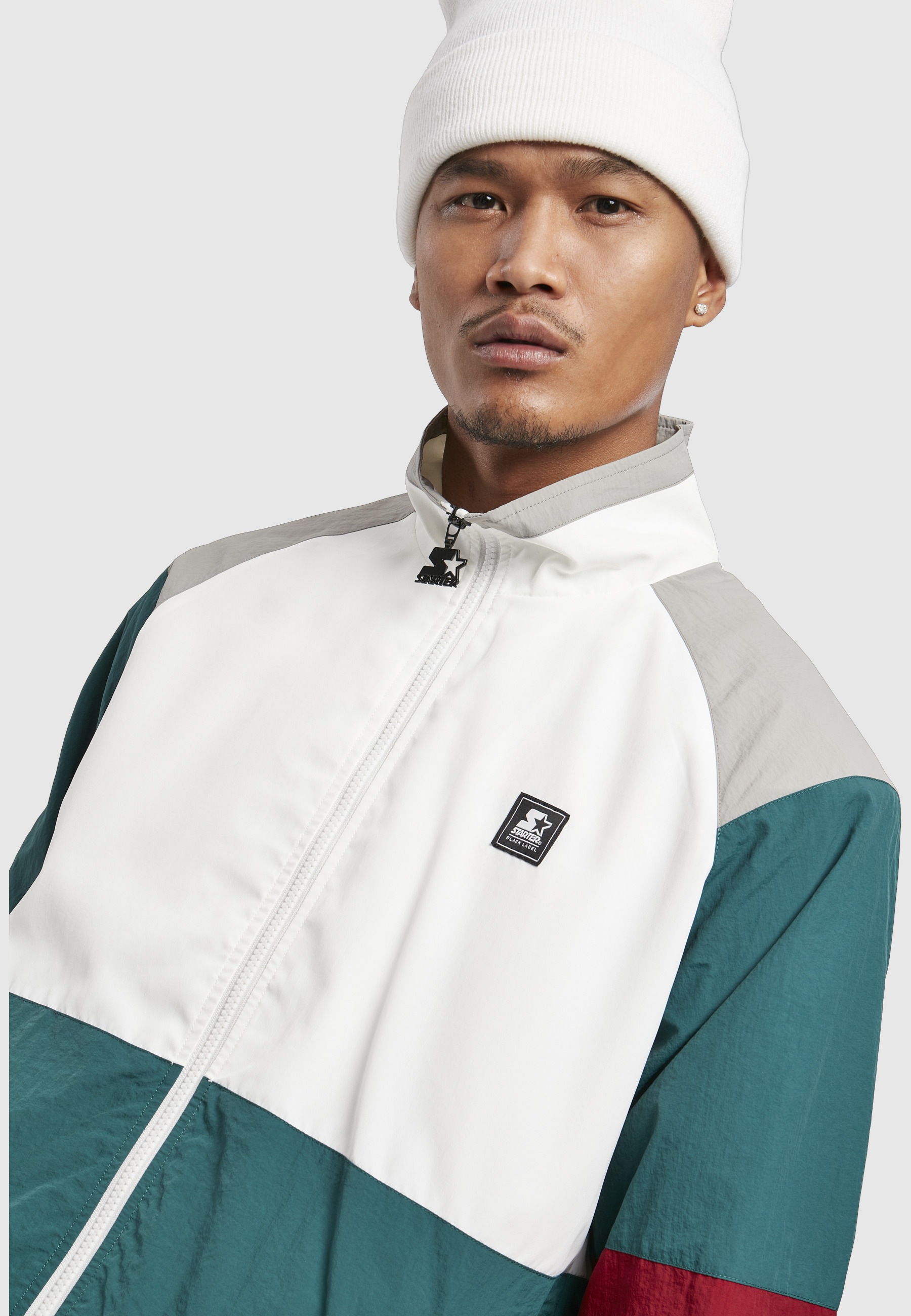 Starter Black Label Funktionsmantel »Starter Black Label Herren Starter Color Block Retro Jacket«