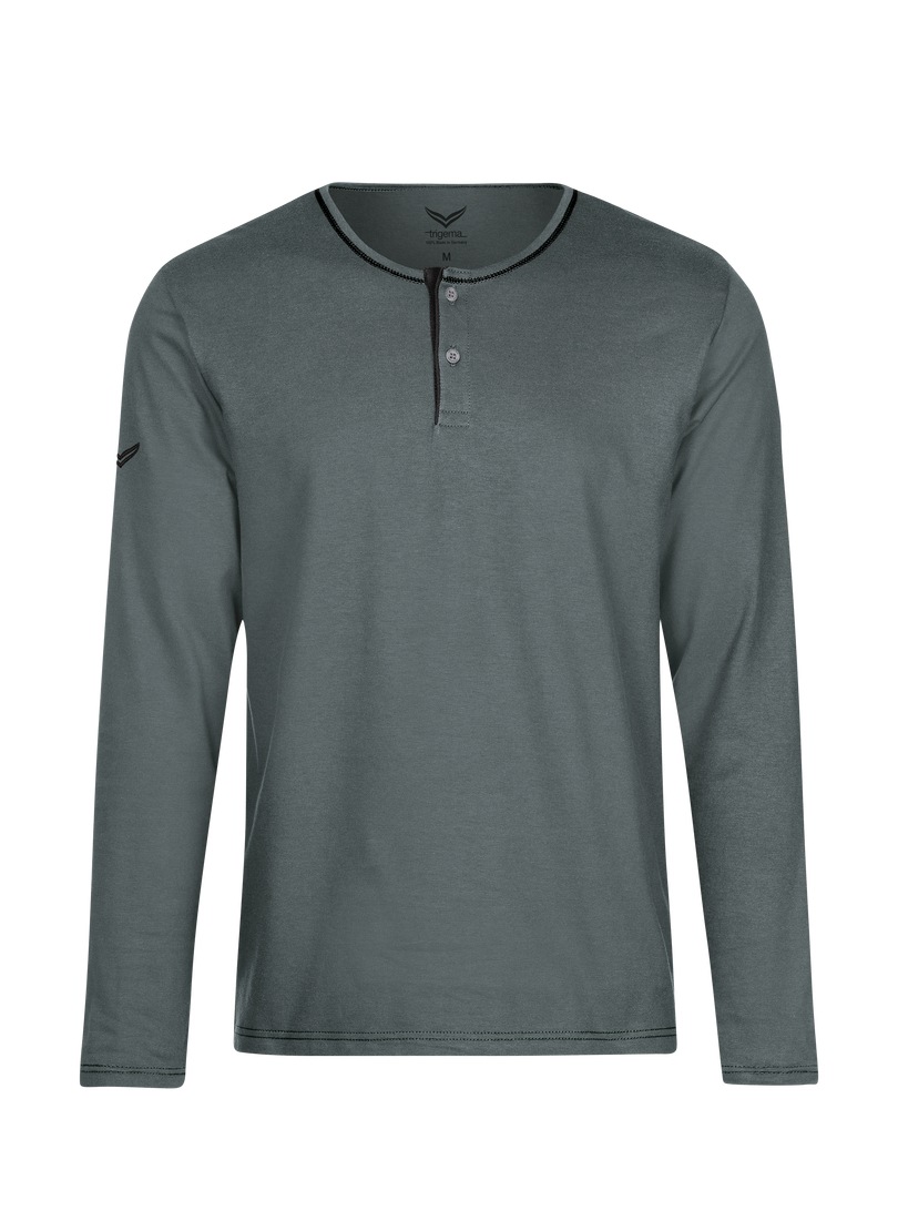 Trigema Longsleeve »TRIGEMA Langarmshirt aus Biobaumwolle«, (1 tlg.)