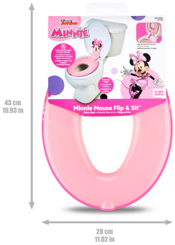 Bright Starts Toilettentrainer »Disney Baby Flip & Sit Toilettensitz«