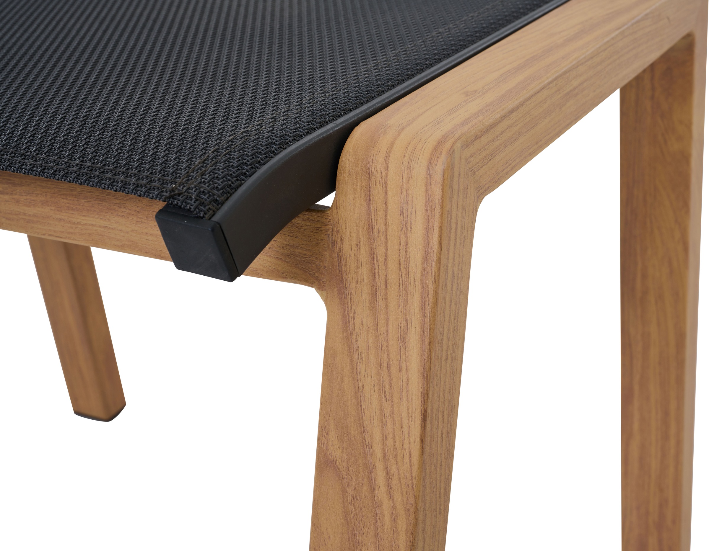 Siena Garden Hocker »CATANIA« Aluminiumgestell in teaklook, Ranotex® Bezug, Dining Hocker