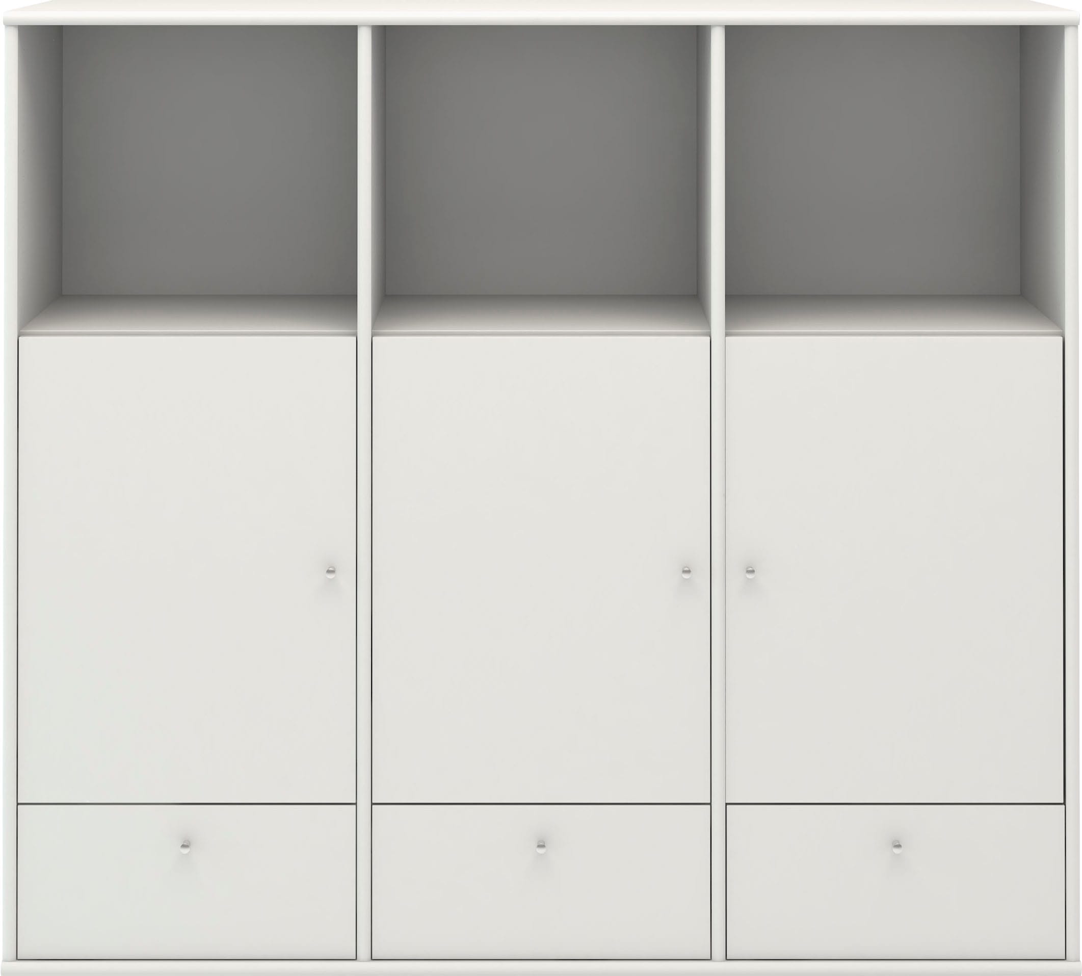 Hammel Furniture Highboard »Mistral Hochkommode, Hochschrank«, mit Türen und Schubladen, Breite: 133cm, anpassungsbar Designmöbel