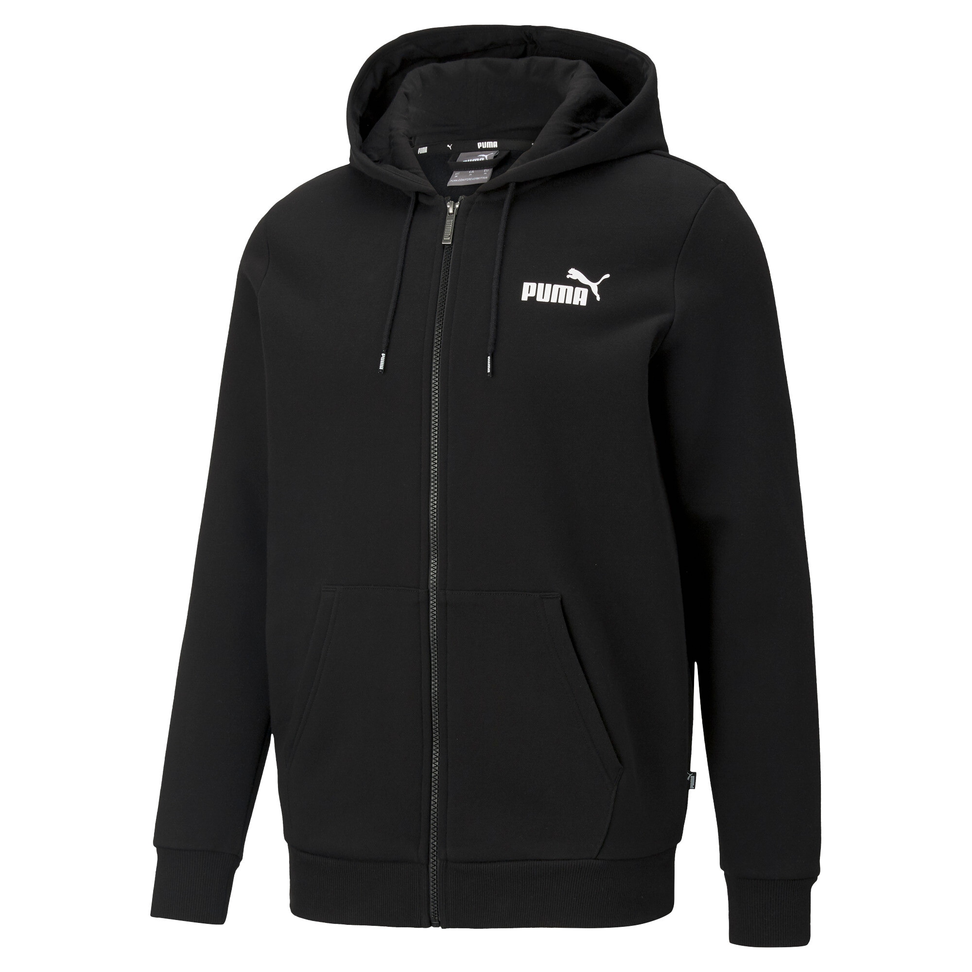 PUMA Kapuzensweatshirt »ESS SMALL LOGO FZ HOODIE FL«