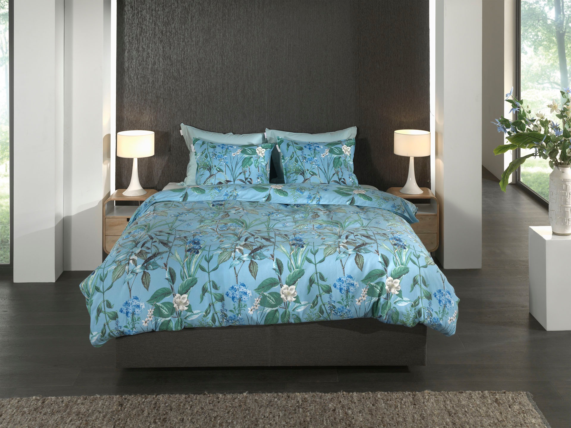 Heckett & Lane Bettwäsche "Martina" 2 Stk. 100% Baumwolle, hochwertiges Fla günstig online kaufen