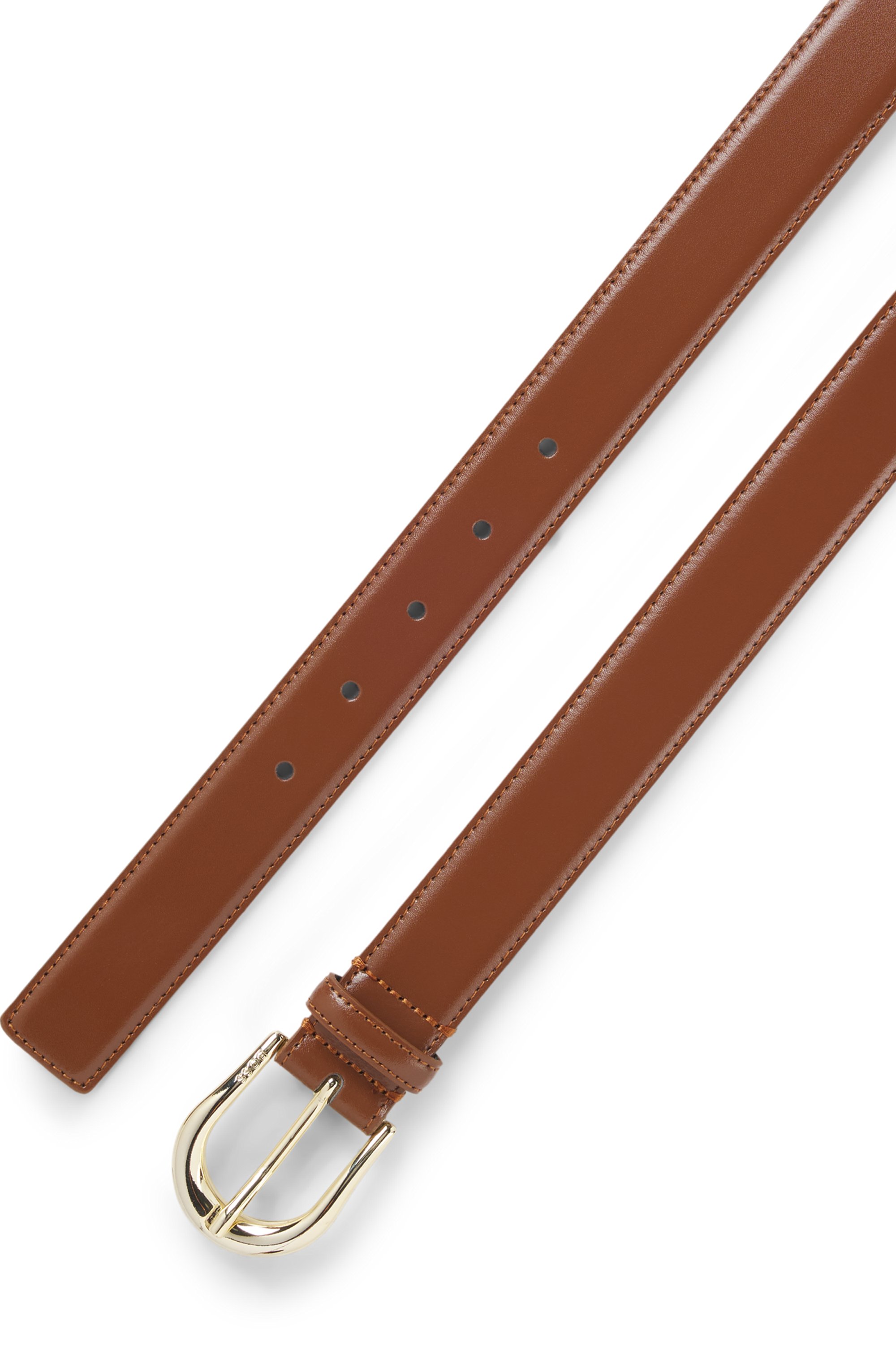 Thumbnail - BOSS Ledergürtel "Carol-St-G Sz30" mit abgerundeter Schließe