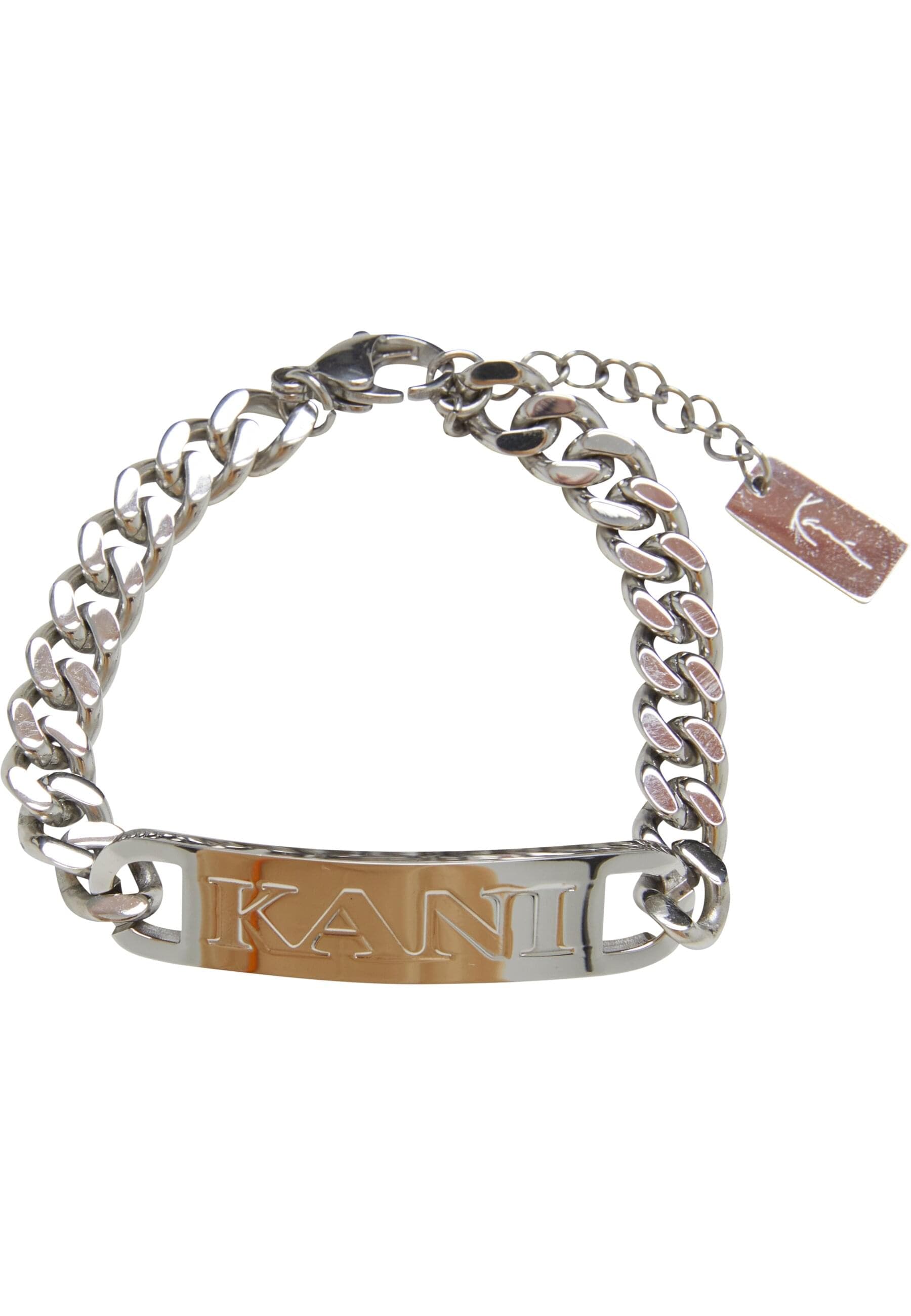 Karl Kani Armband »Karl Kani KK Retro Kani Plate Cubanlink Bracelet«