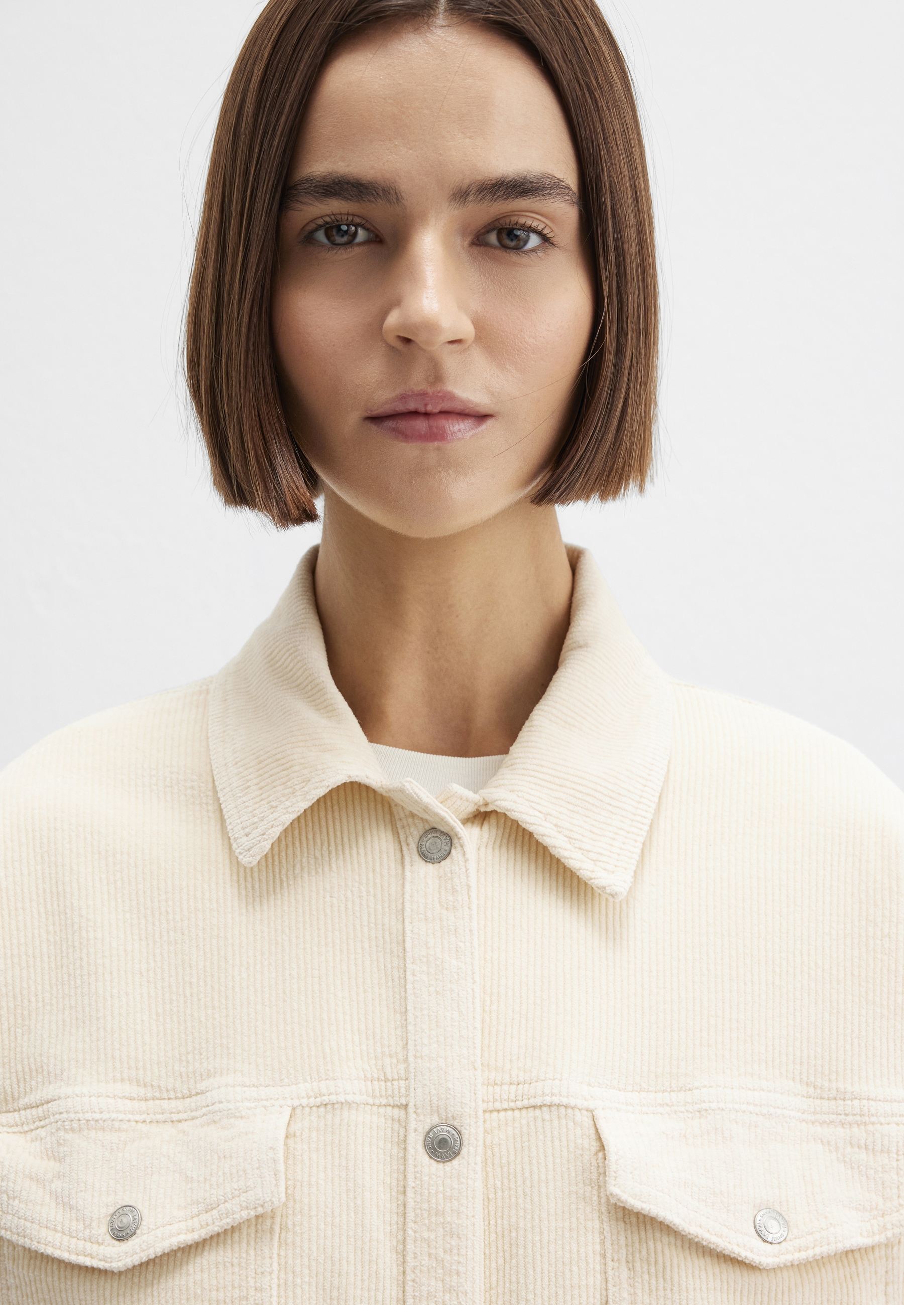 Mavi Hemdbluse »FIONA« Boyfriend Cord Overshirt