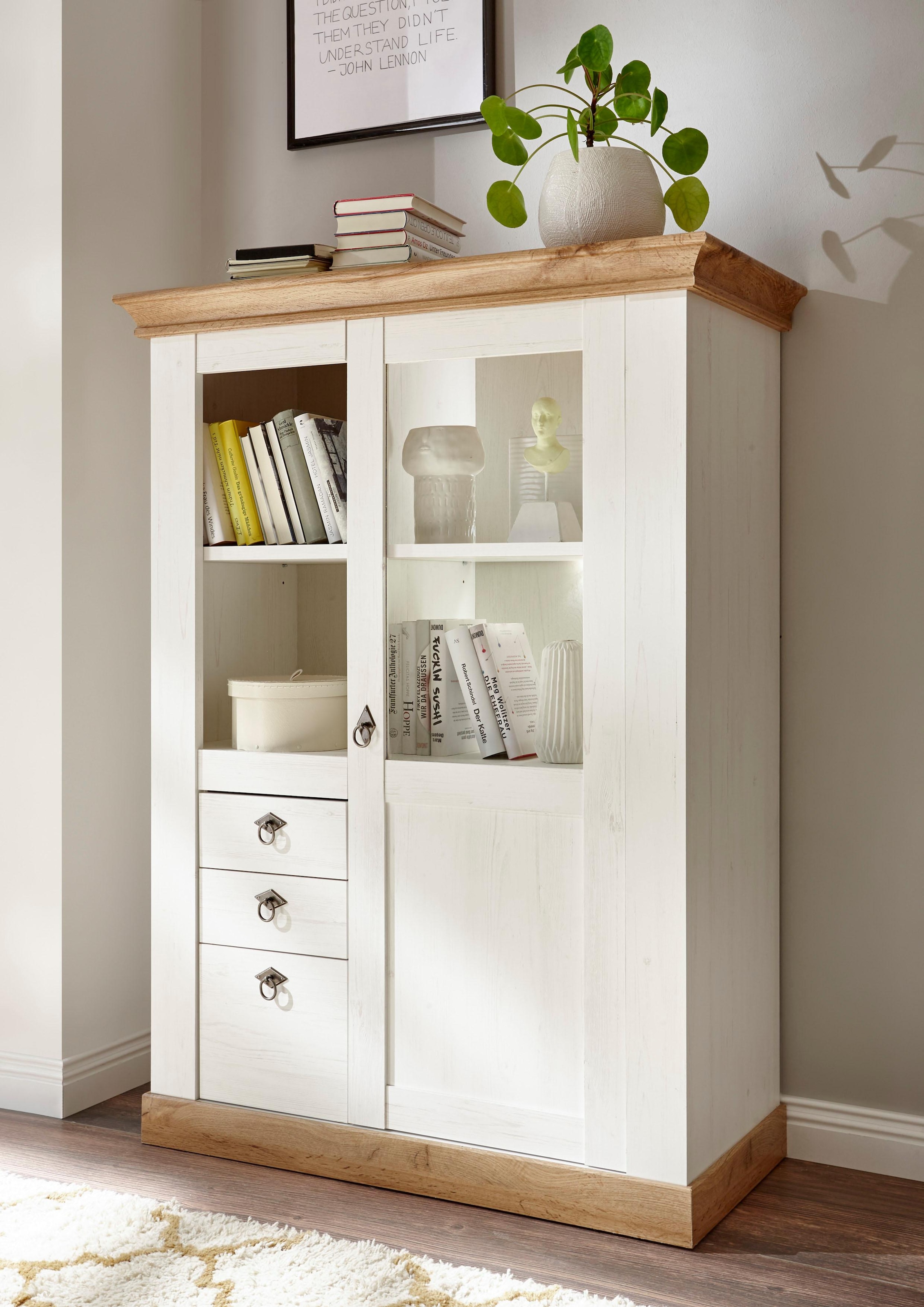 Home affaire Highboard "Cremona", Höhe 139 cm