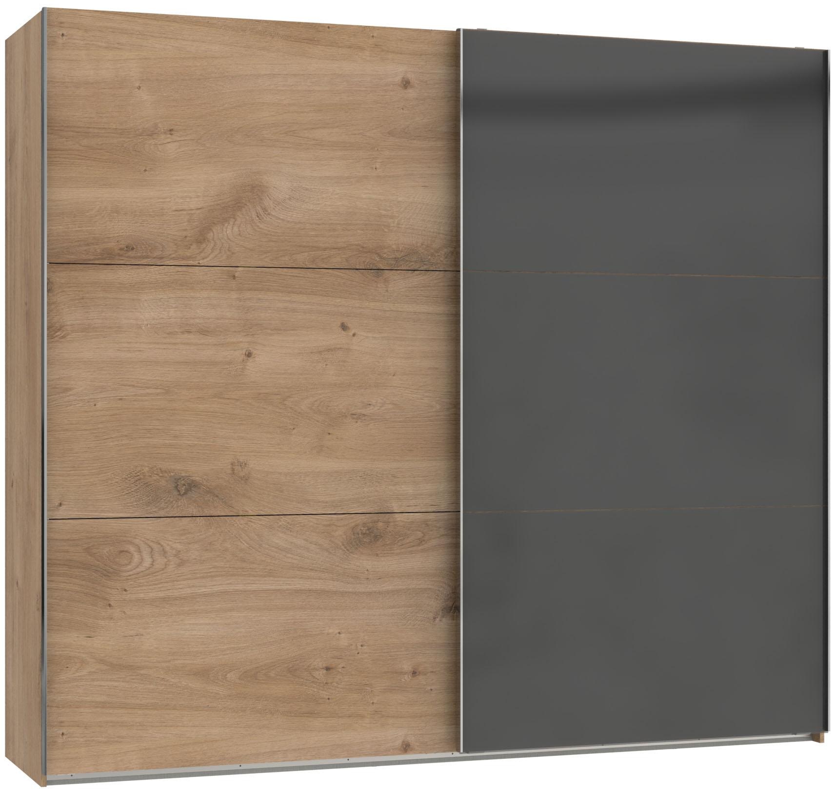 Fresh To Go Schwebetürenschrank »Level«, mit jeweils einer Glastür