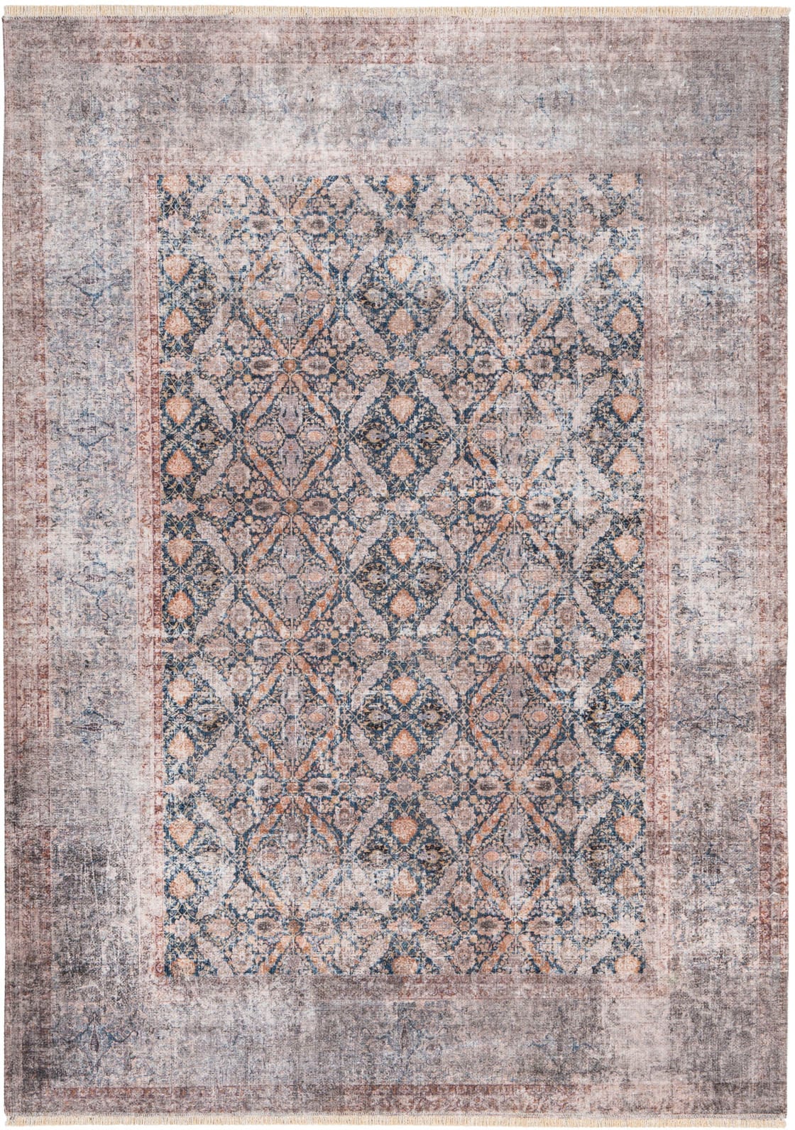 Obsession Teppich »My Maurea 780«, rechteckig, Orientalisches Muster, Vintage Design, mit Fransen, Wohnzimmer