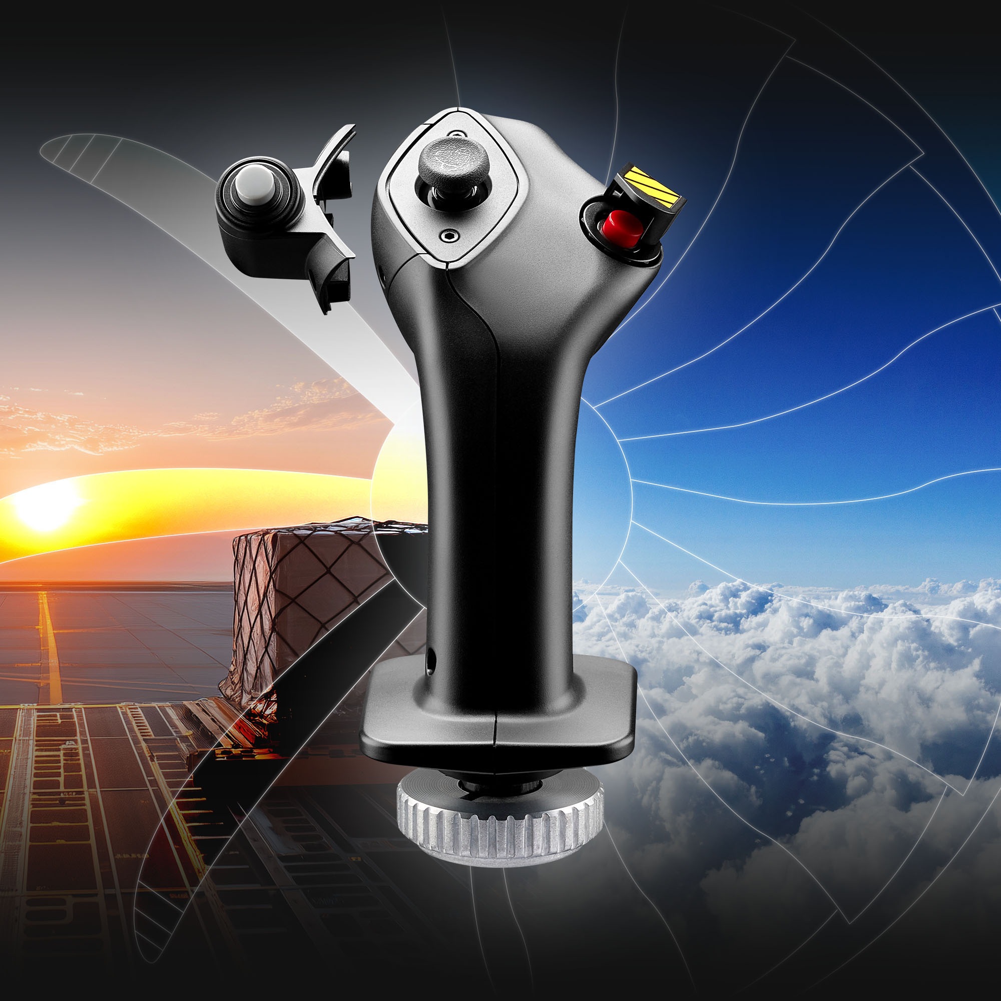 Thrustmaster Controller »AddOn Thrustm. Airbus Addon Grip (Stick) (PC)«