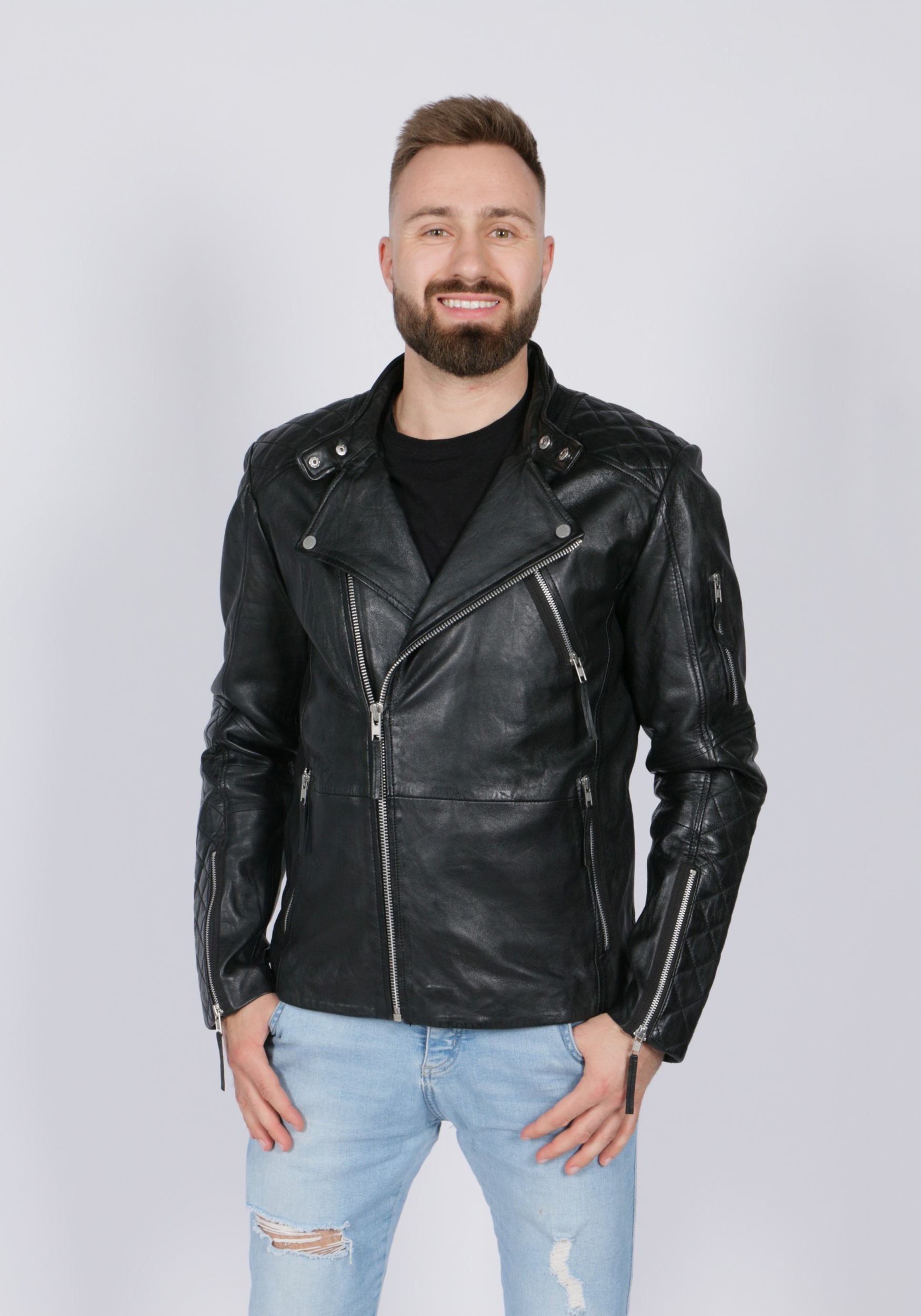 Freaky Nation Lederjacke "Cruiser-FN" günstig online kaufen