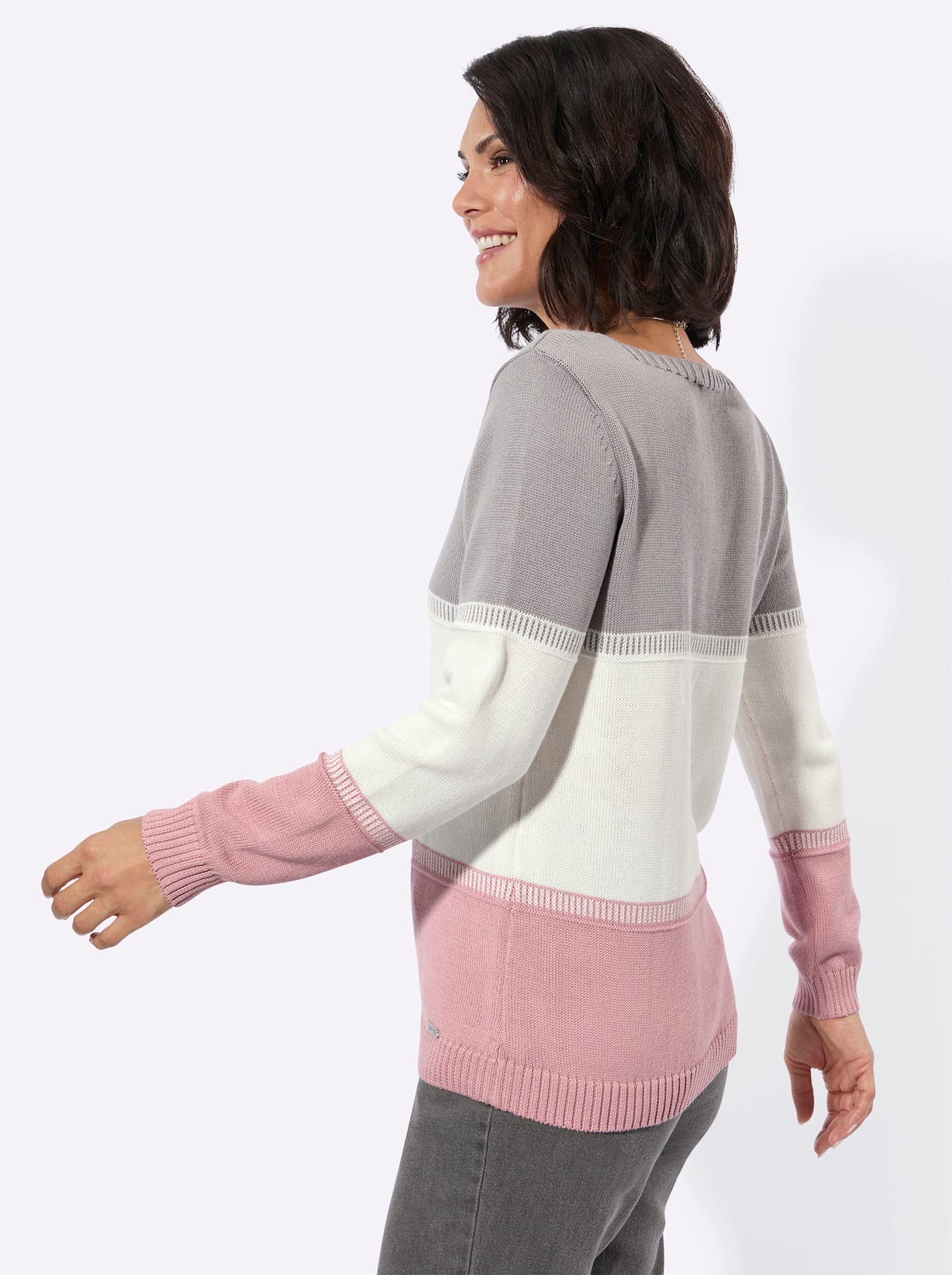 Casual Looks Strickpullover »Rundhals-Pullover«