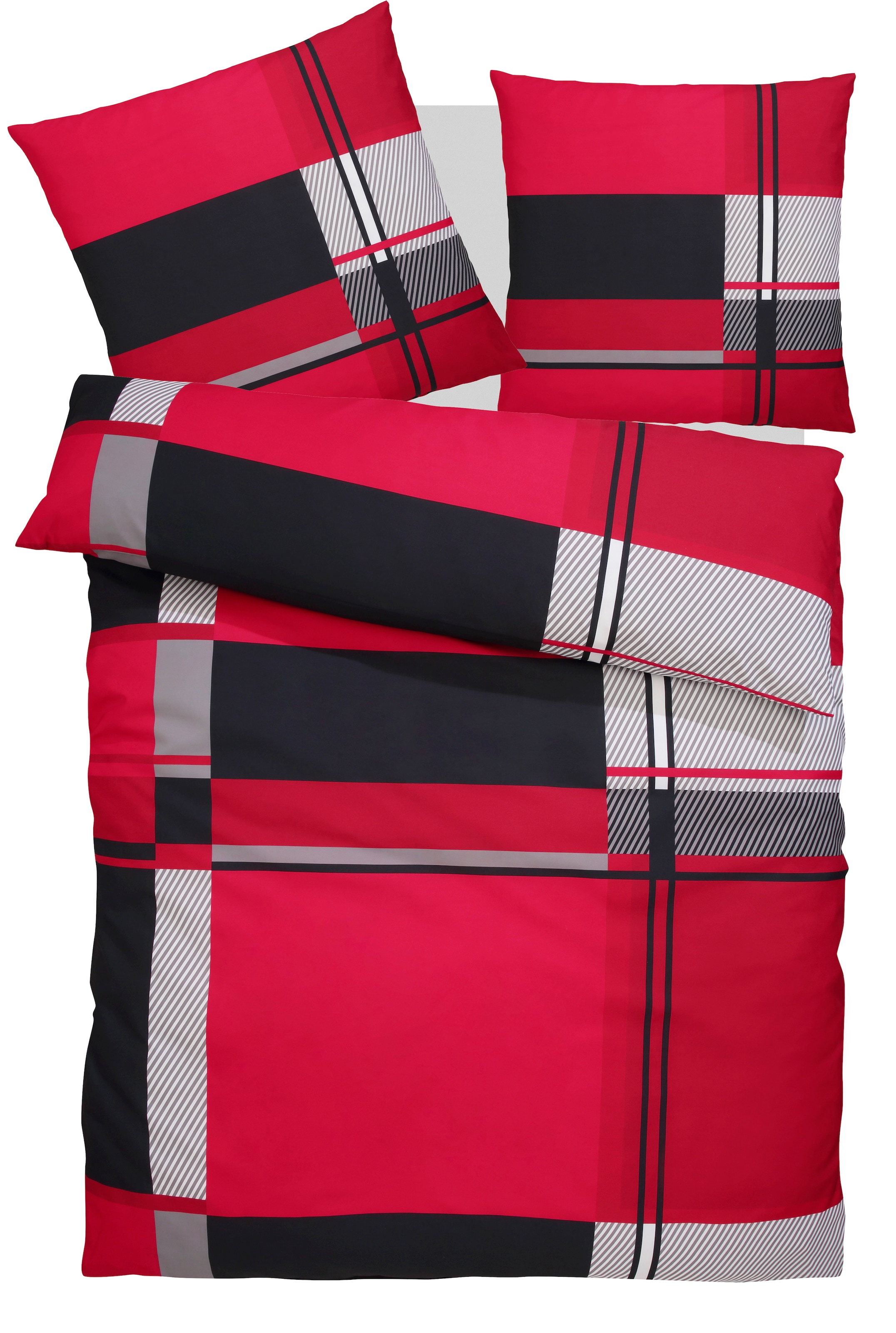 OTTO home Bettwäsche "NINA, in verschiedenen Qualitäten" 2 Stk. in den Größ günstig online kaufen