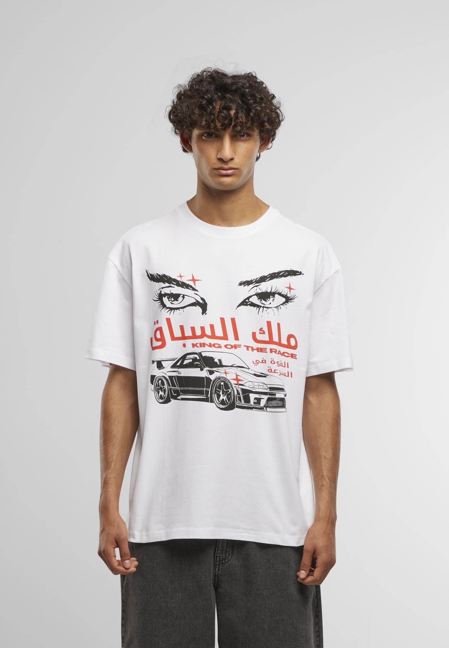 MisterTee T-Shirt »MisterTee King Of The Race Oversize Tee«, (1 tlg.)